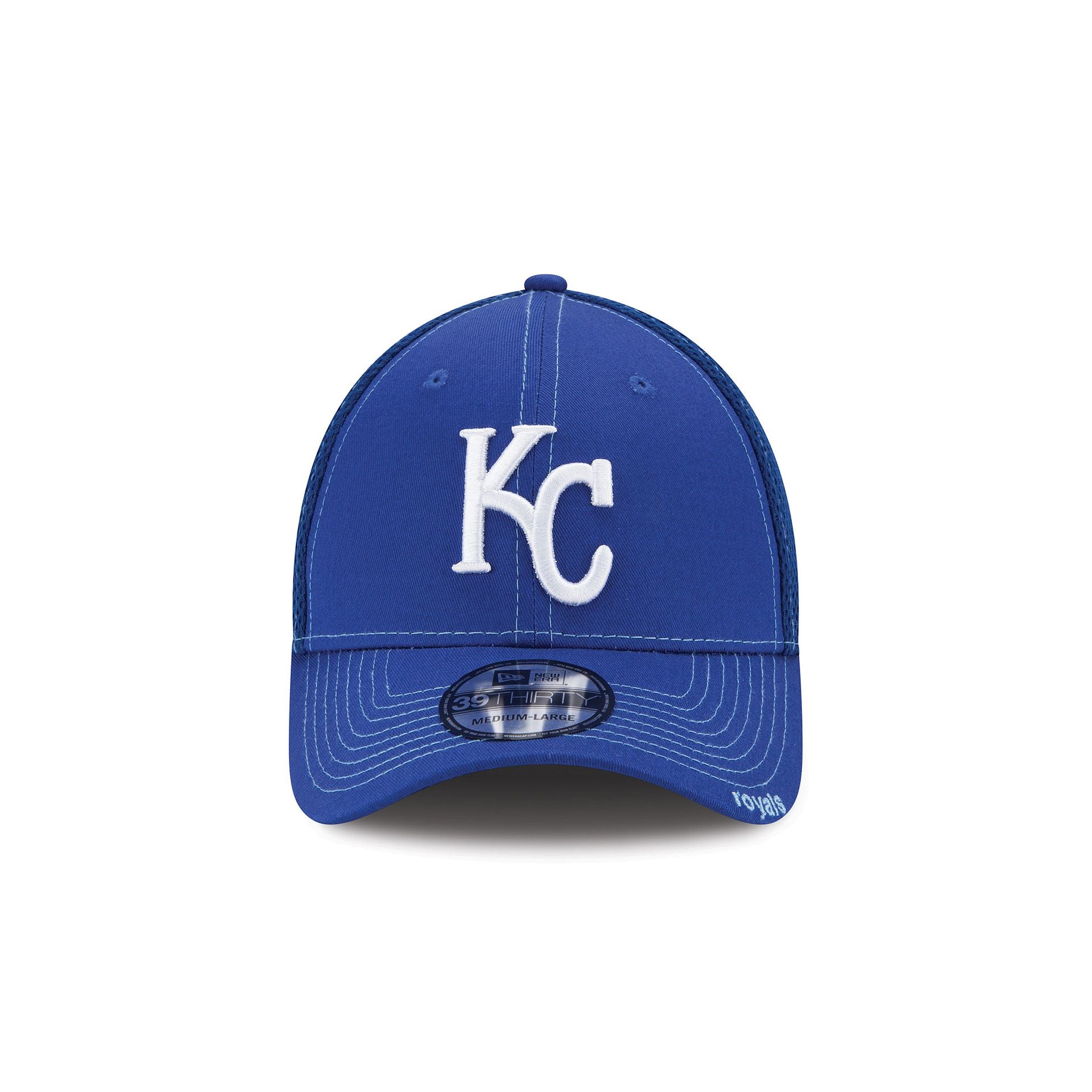 Alternative view of Kansas City Royals Neo 39Thirty Stretch Fit Hat