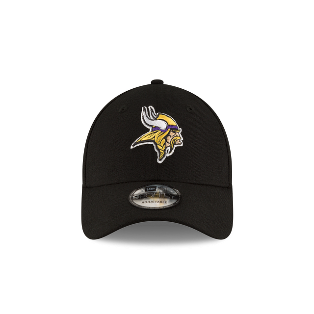 Alternative view of Minnesota Vikings The League Black 9Forty Adjustable Hat