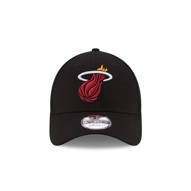 Alternative view of Miami Heat The League Black 9Forty Adjustable Hat