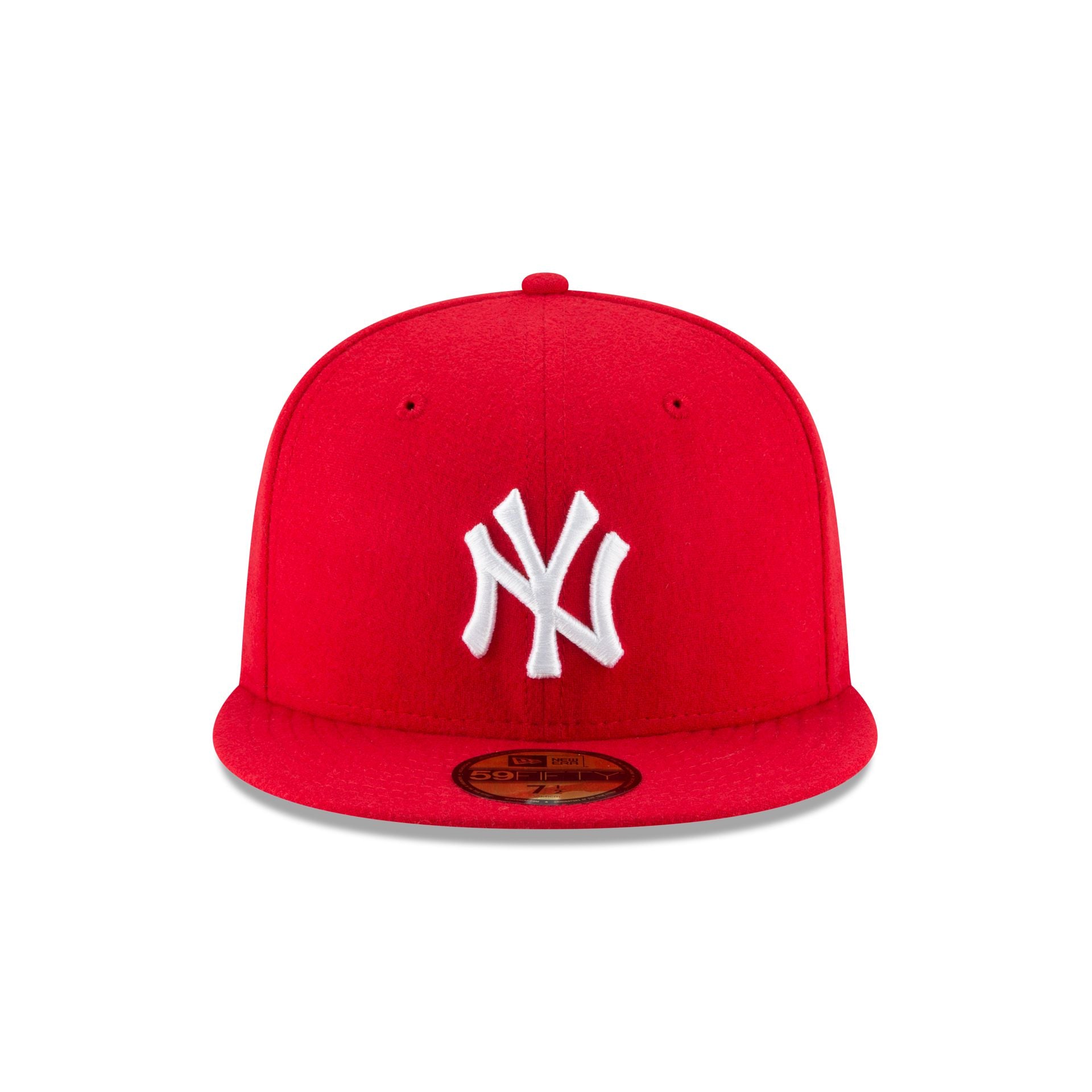 Alternative view of New York Yankees Scarlet Basic 59Fifty Fitted Hat