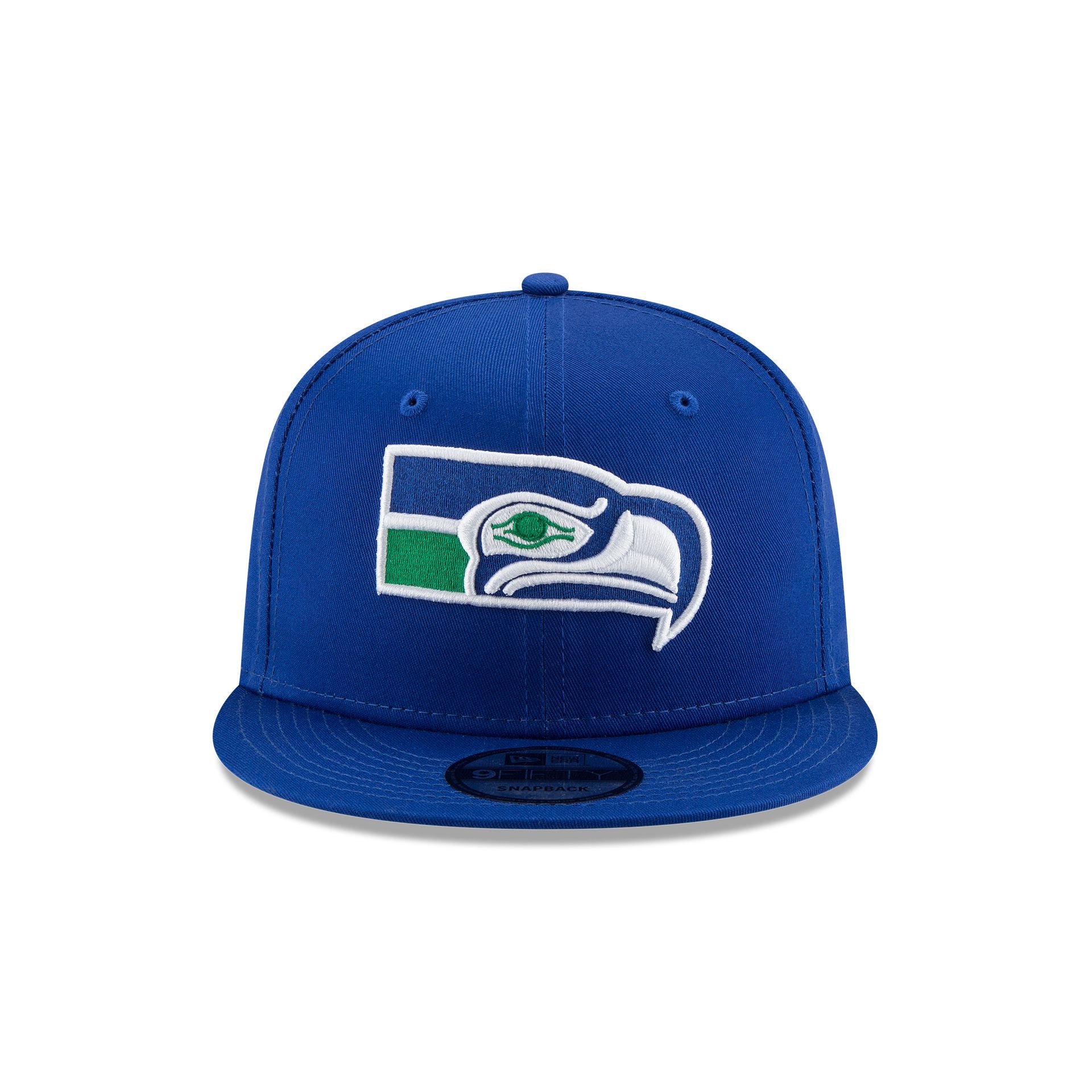 Alternative view of Seattle Seahawks Basic Blue 9Fifty Snapback Hat