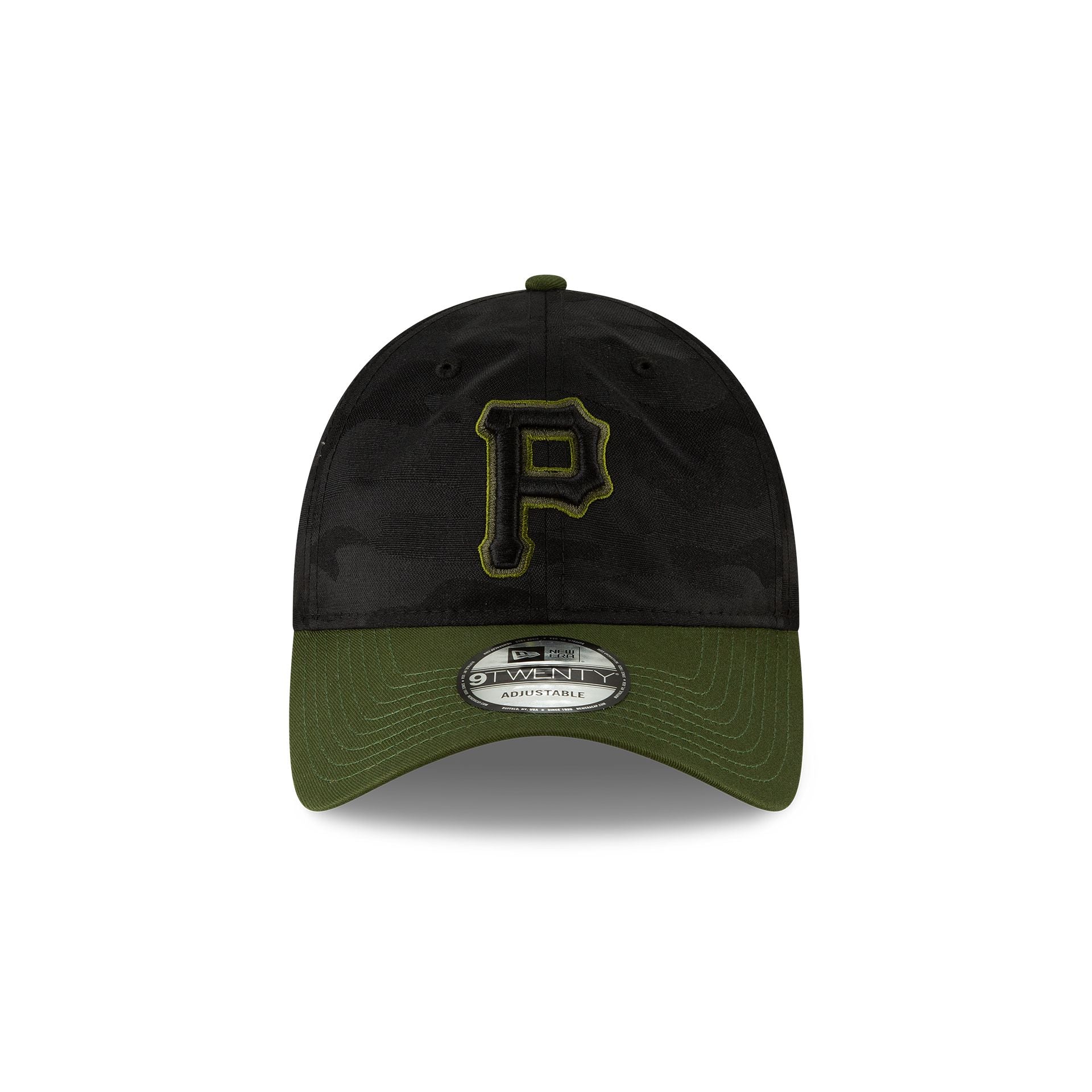 Alternative view of Pittsburgh Pirates Core Classic Replica Black Camo 9Twenty Adjustable Hat