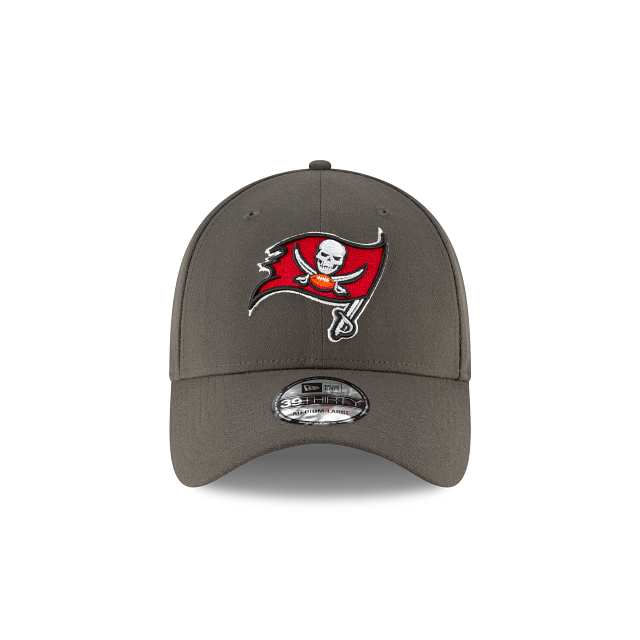 Alternative view of Tampa Bay Buccaneers Team Classic Gray 39Thirty Stretch Fit Hat