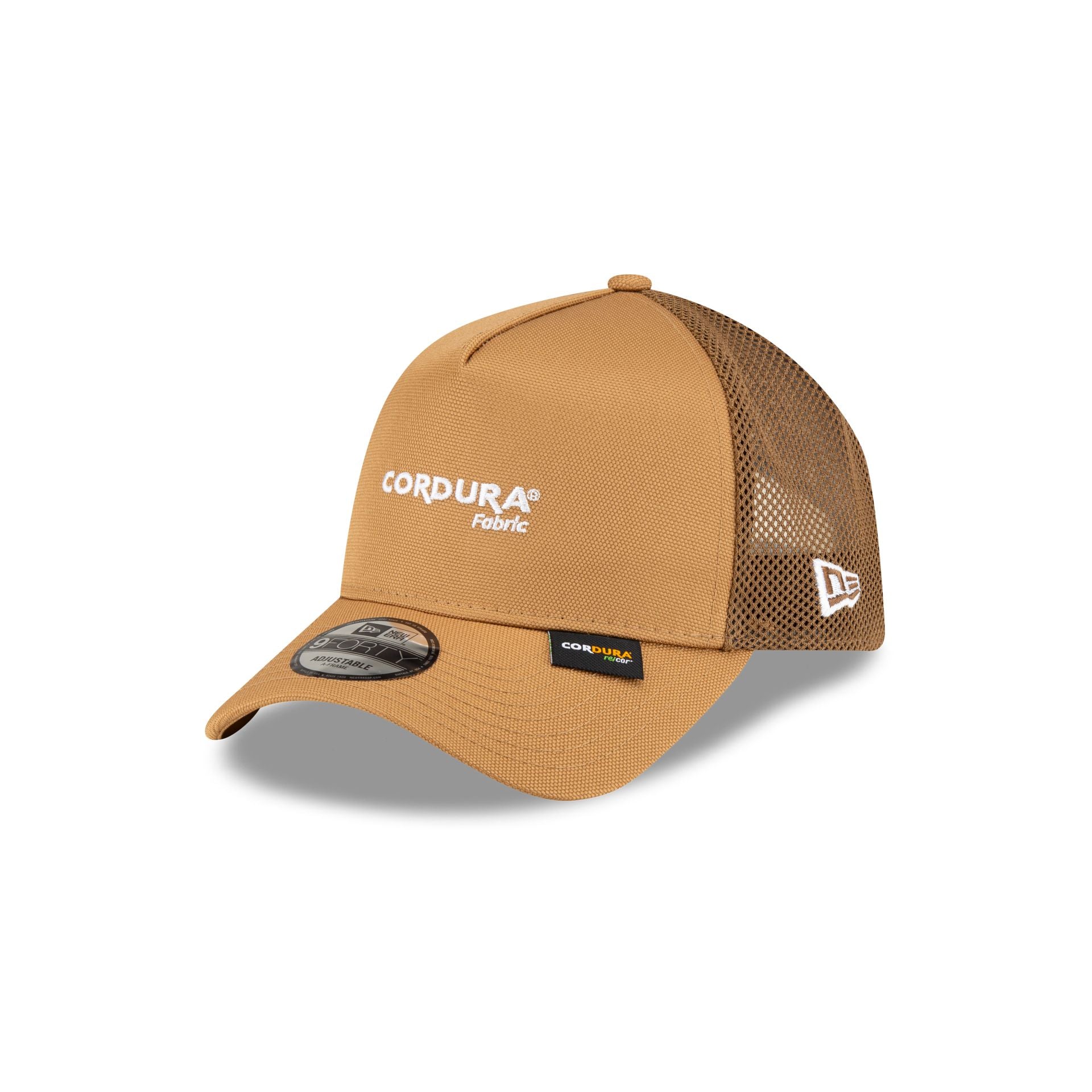 New Era Cap Cordura Re Cor Camel 9Forty A-Frame Trucker Hat