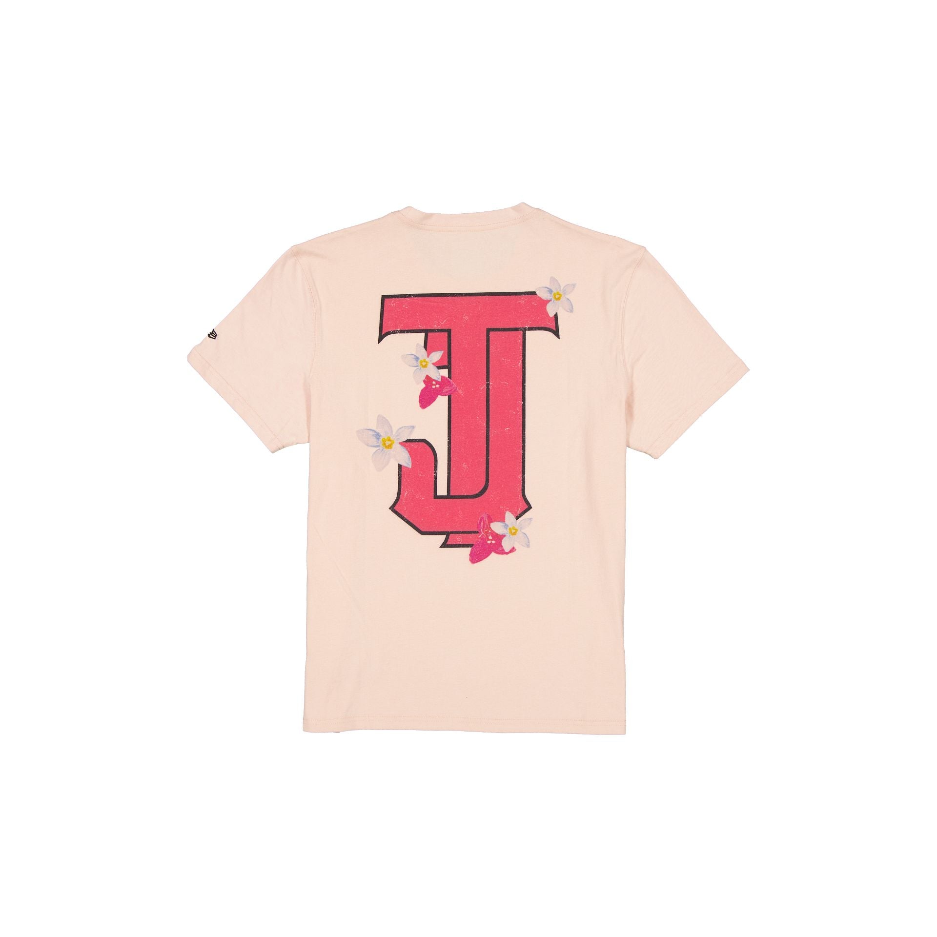 Alternative view of Toros De Tijuana Pale Pink Floral T-Shirt