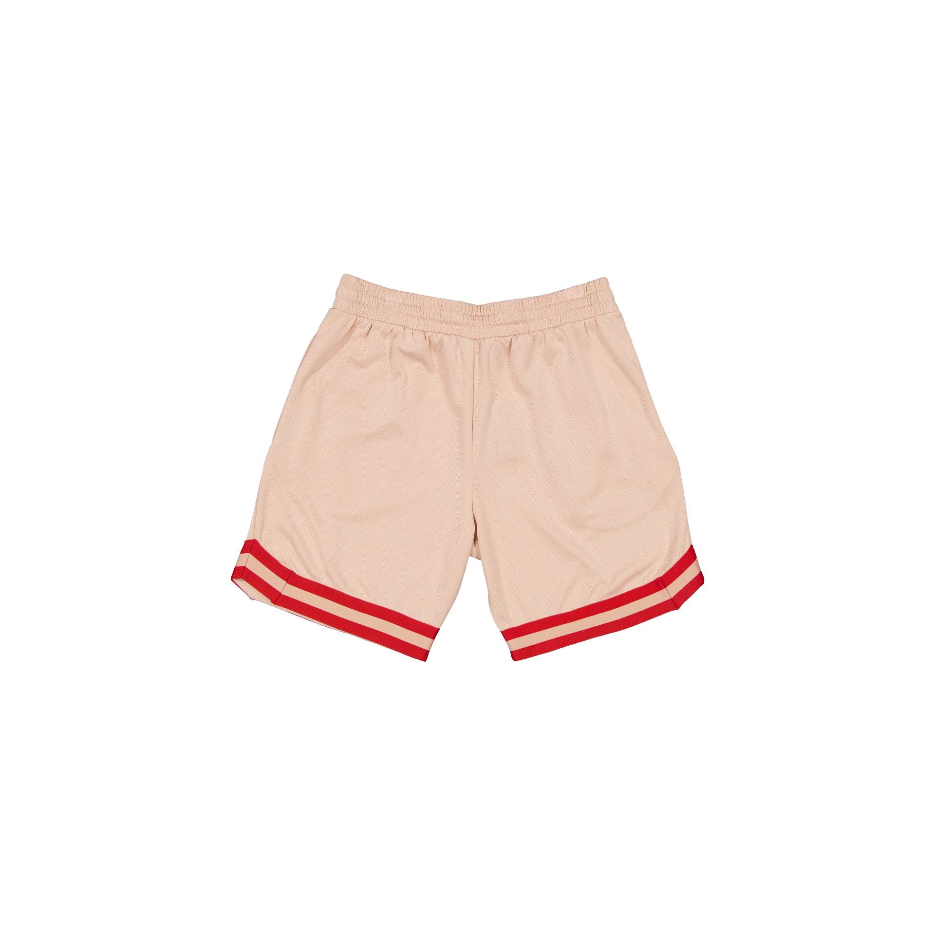Alternative view of Tecolotes De Los Dos Laredos Pale Pink Floral Shorts