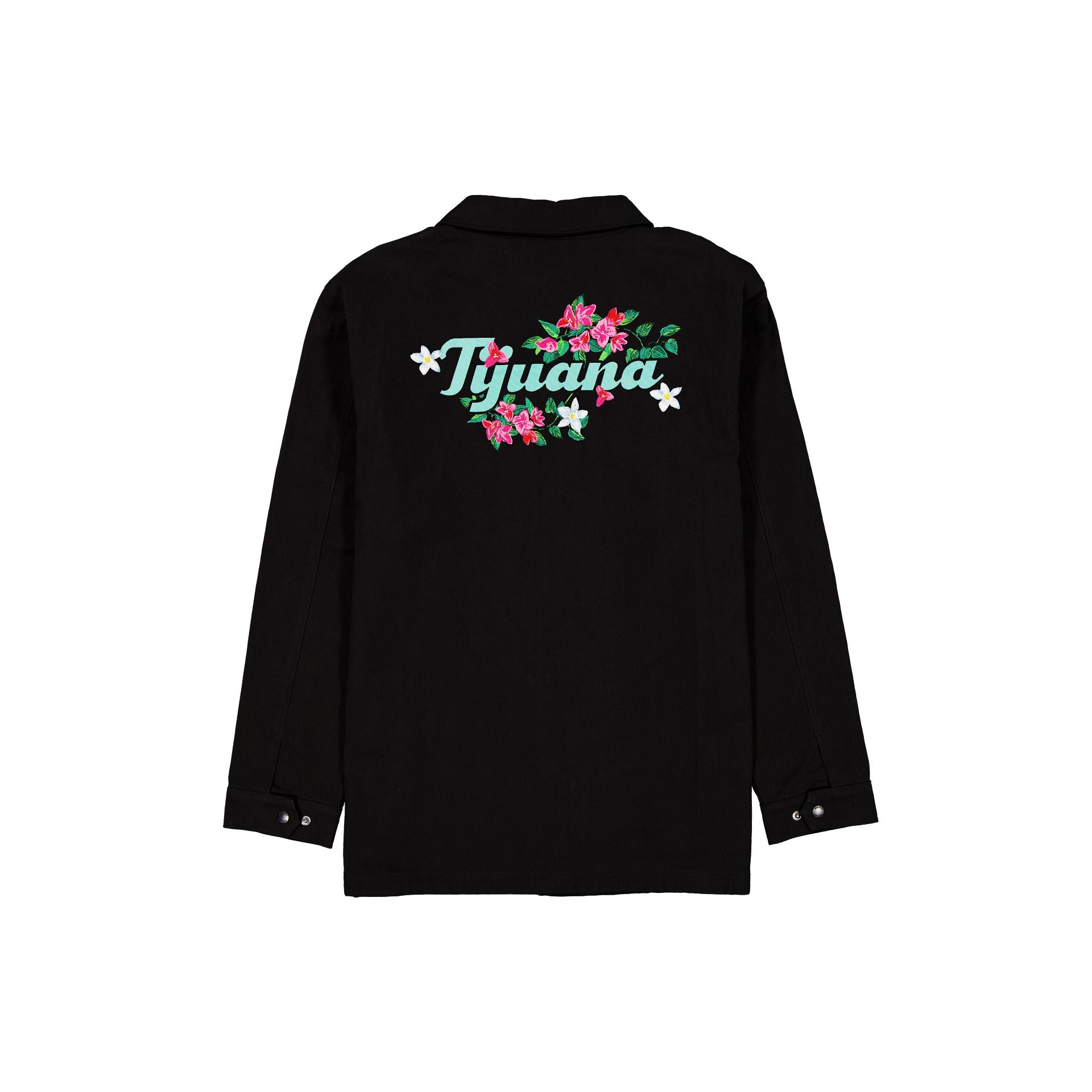 Alternative view of Toros De Tijuana Black Floral Jacket