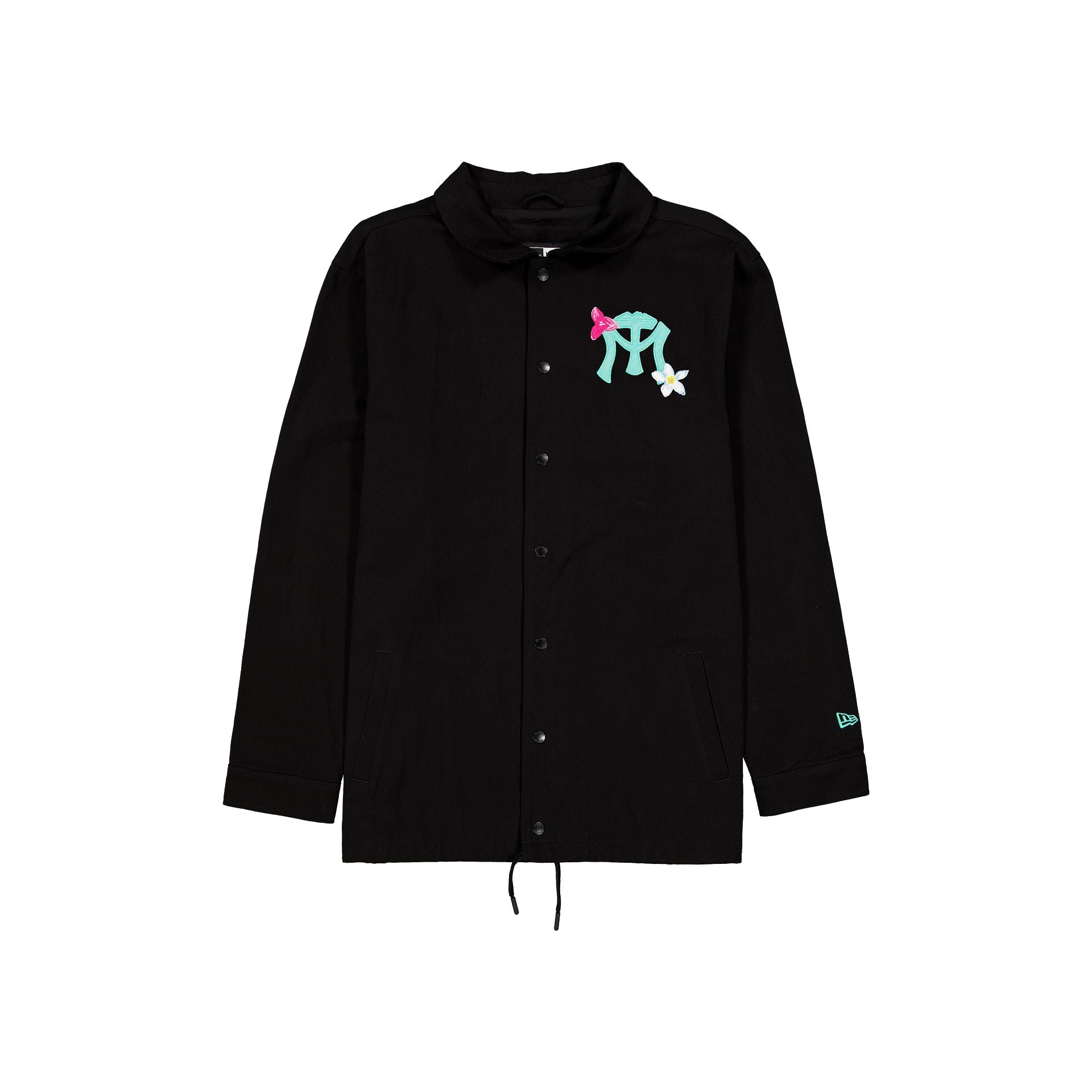 Sultanes De Monterrey Black Floral Jacket