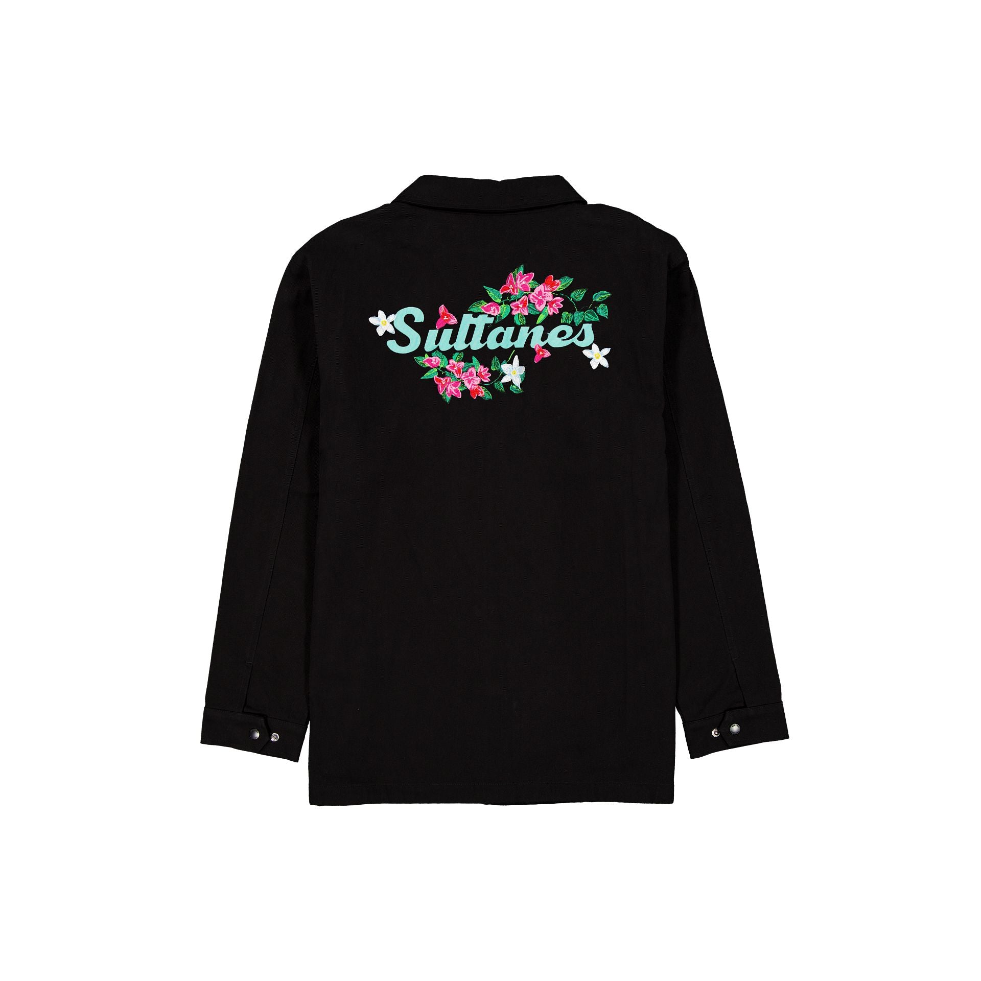 Alternative view of Sultanes De Monterrey Black Floral Jacket