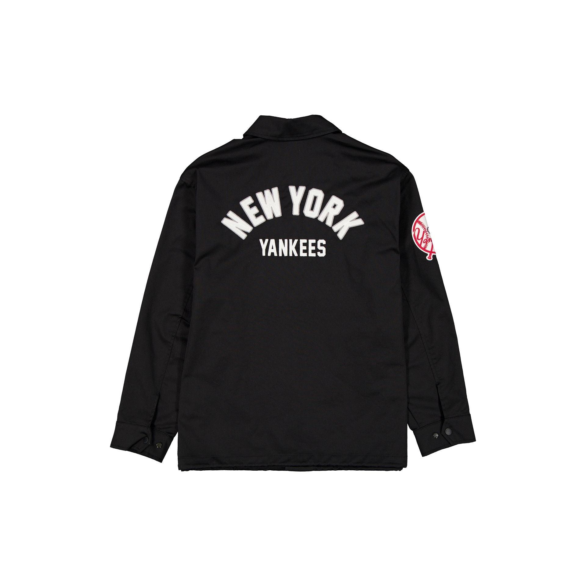 Alternative view of New York Yankees Black Coach's Jacket