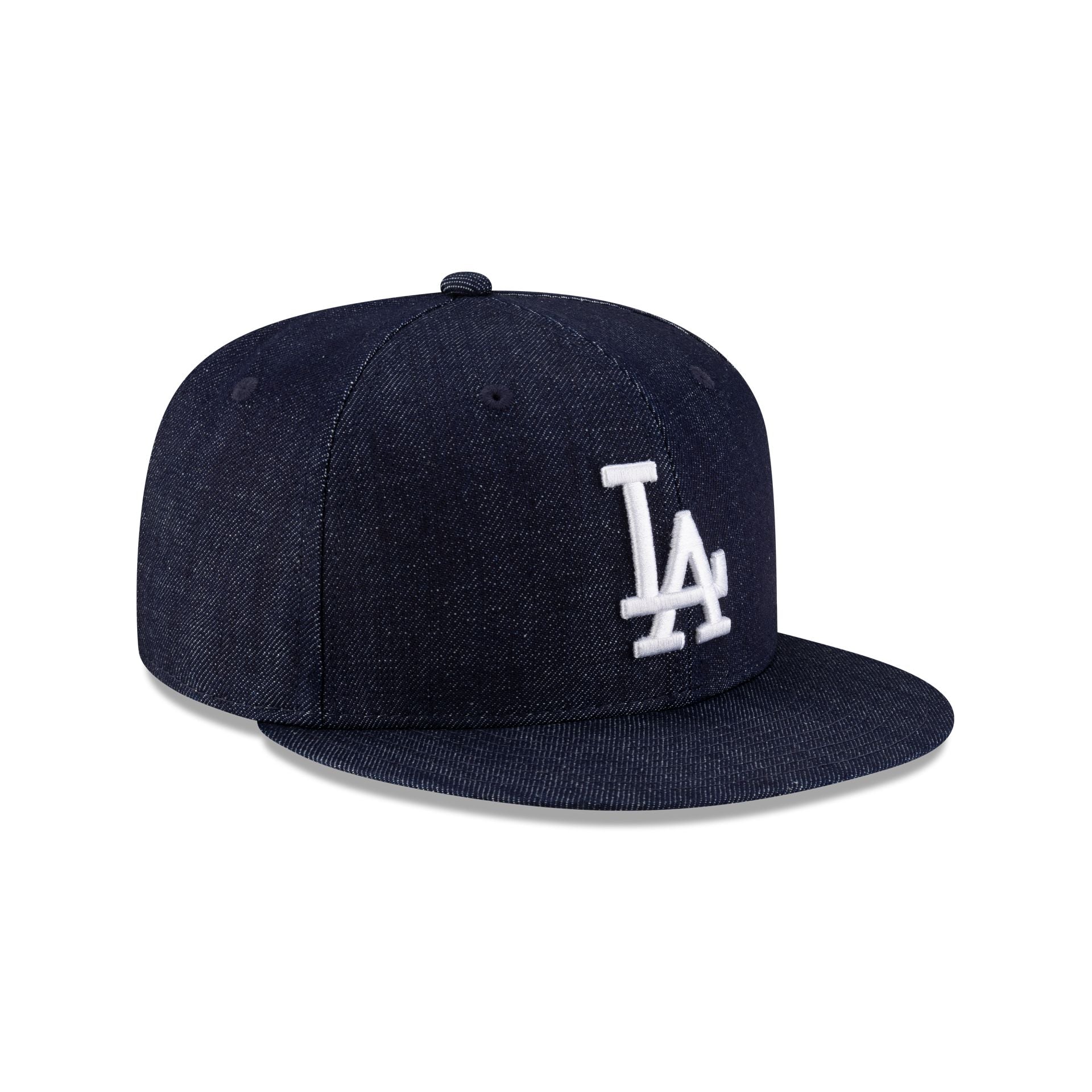 Los Angeles Dodgers Indigo Denim 9Fifty Snapback Hat - Image 3