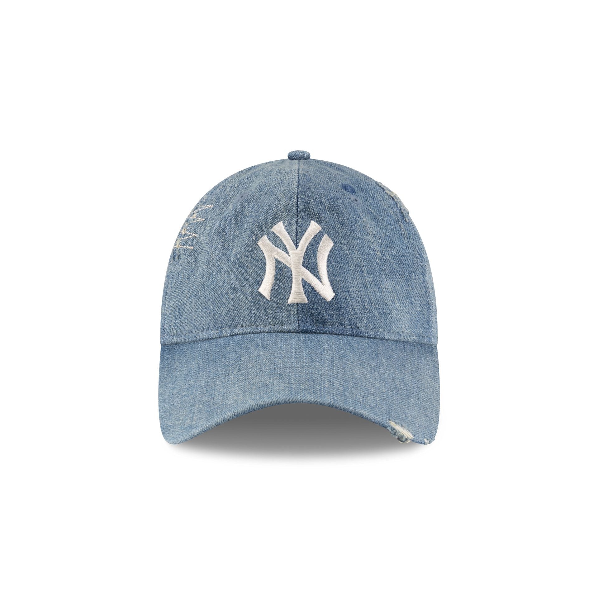 Alternative view of New York Yankees Distressed Light Denim 9Twenty Adjustable Hat