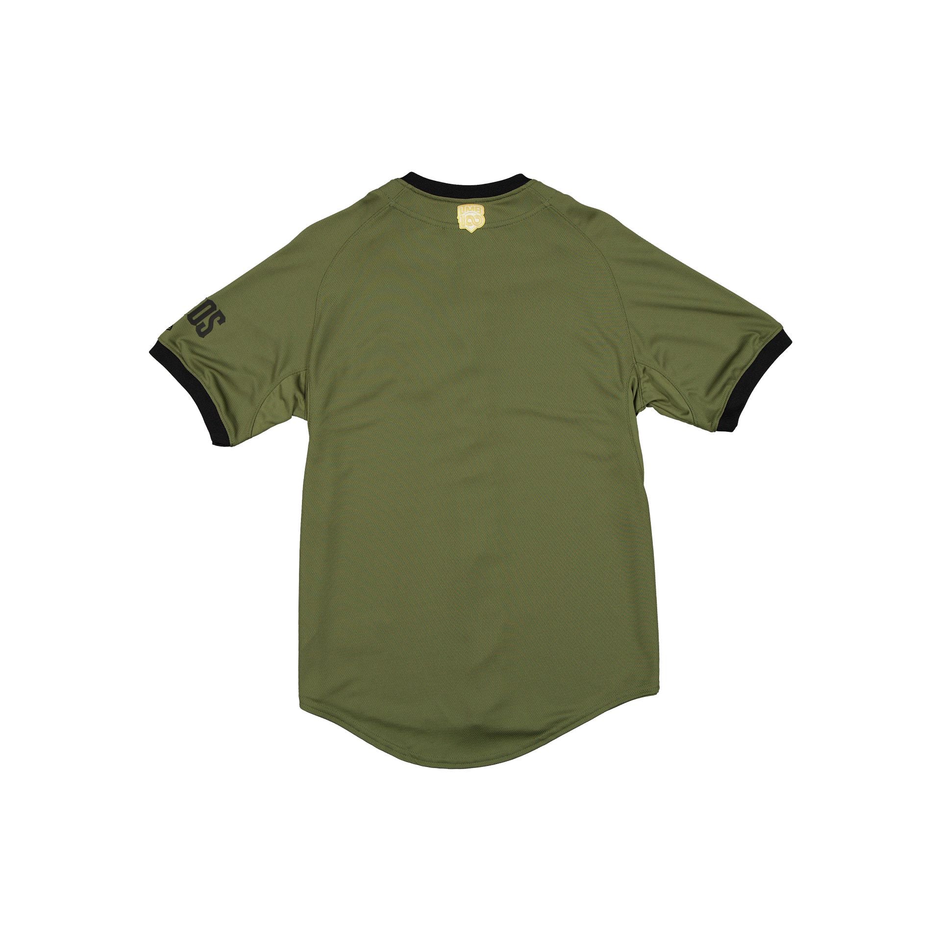 Alternative view of Toros De Tijuana Lmb 100Th Anniversary Green Alt Jersey