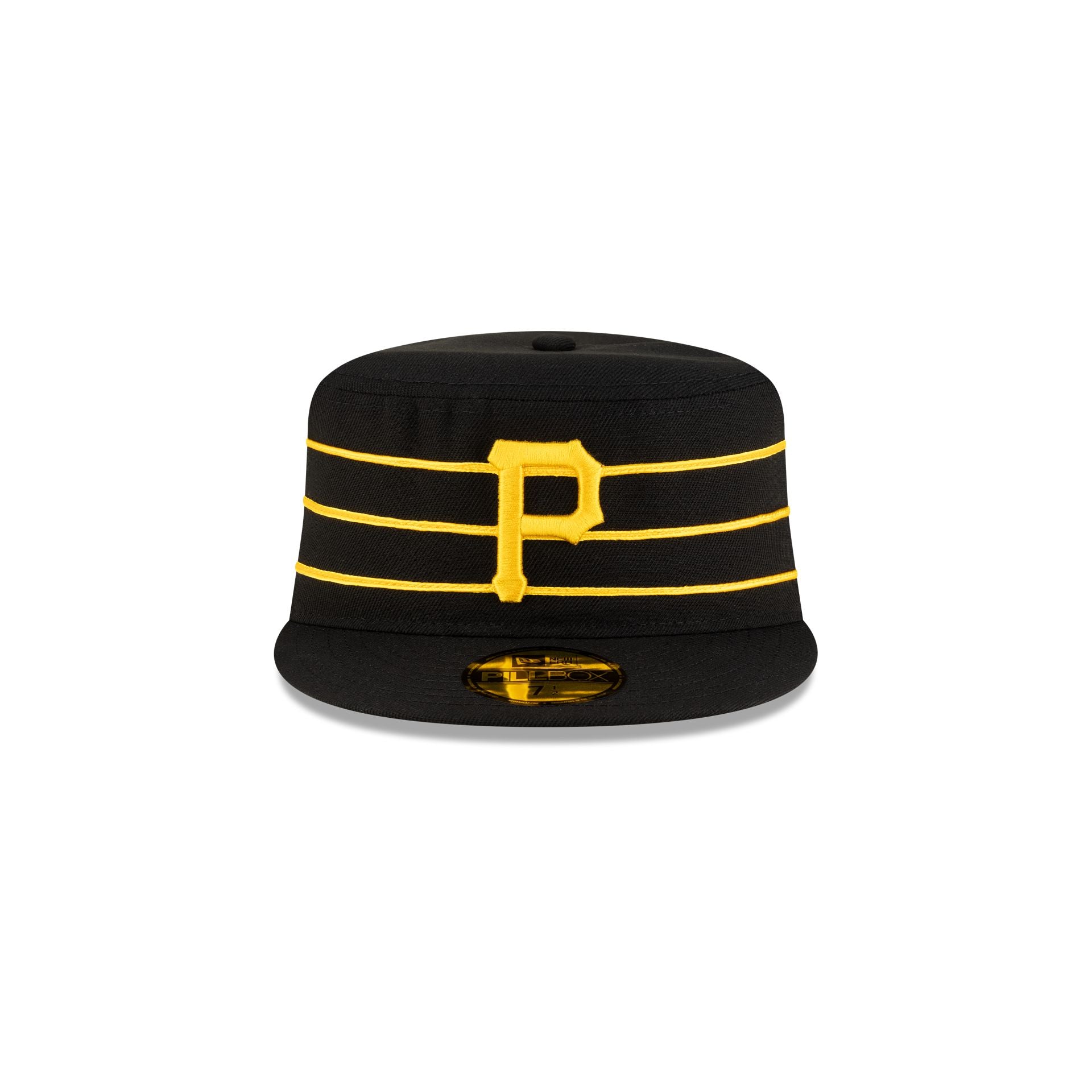 Alternative view of Pittsburgh Pirates Pillbox Hat