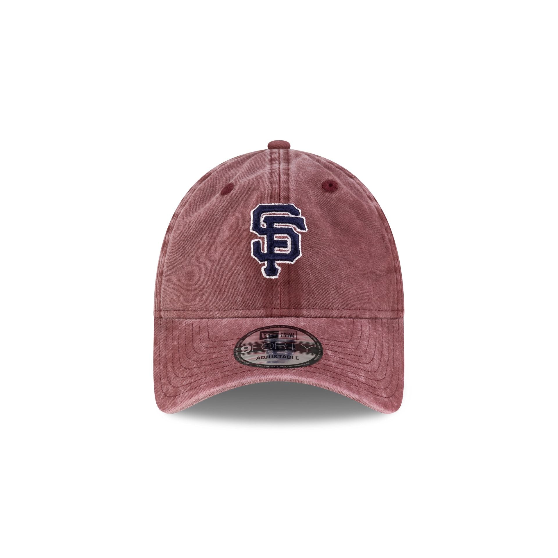 Alternative view of San Francisco Giants Lived In Burgundy 9Forty Adjustable Hat