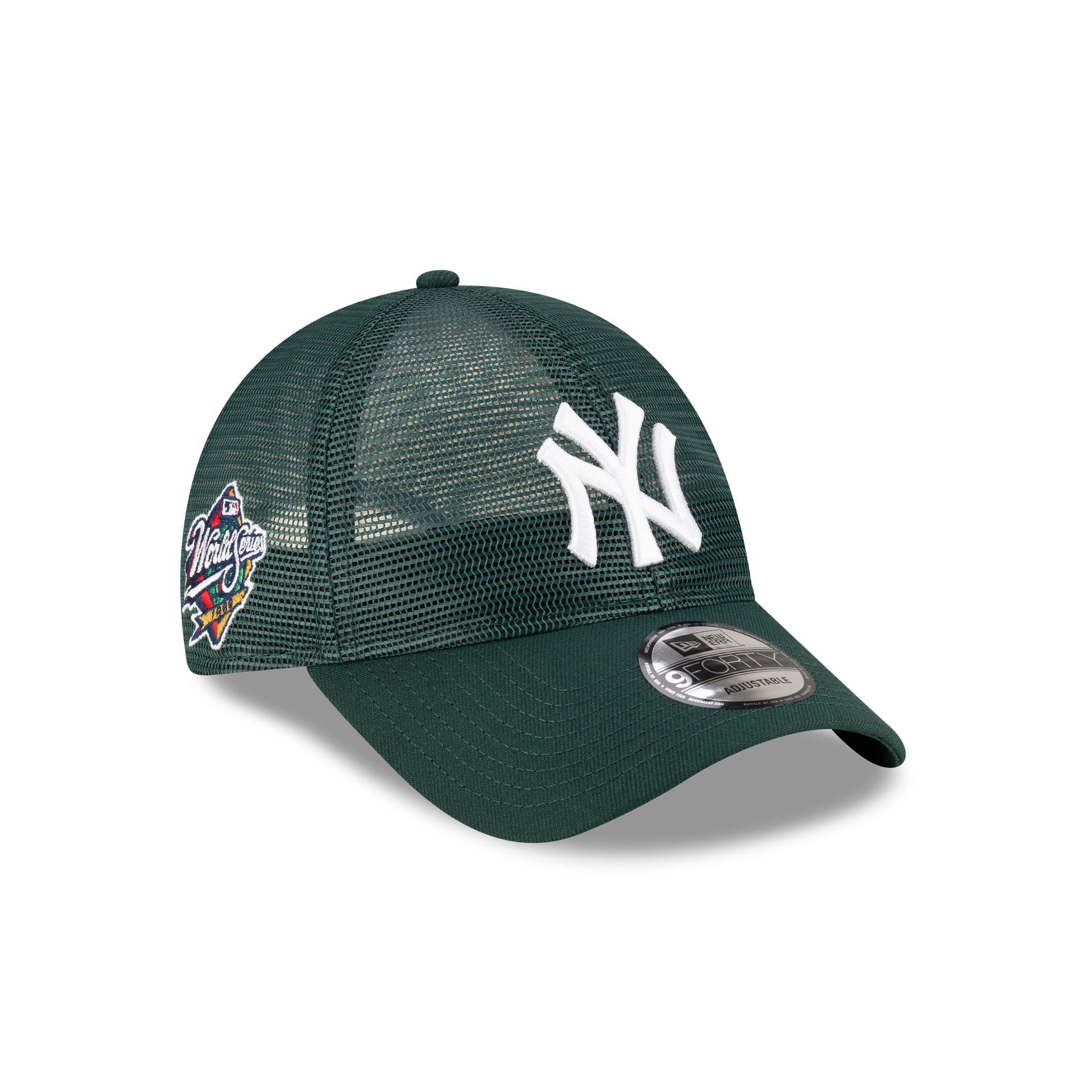 New York Yankees Dark Green Mesh 9Forty Snapback Hat