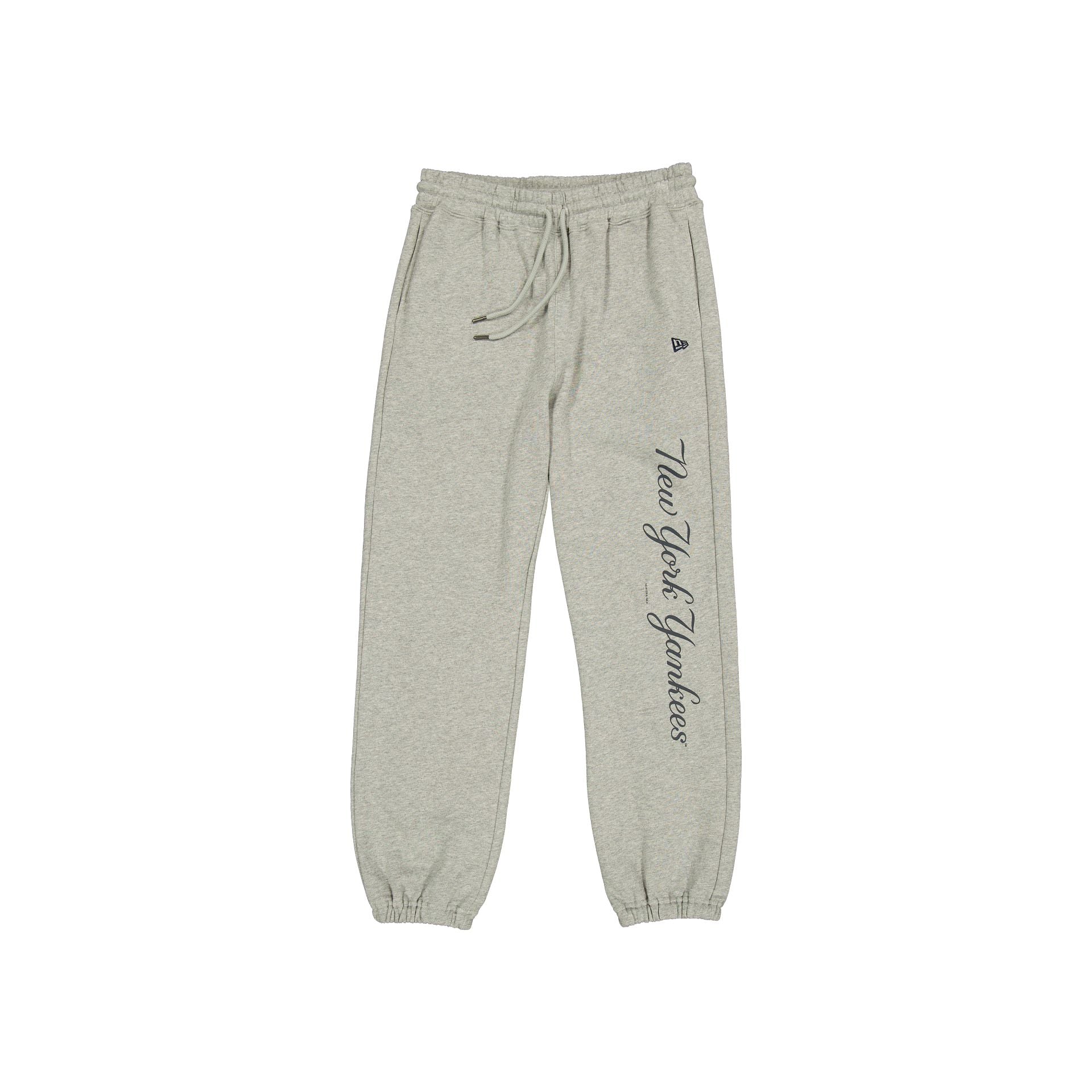 New York Yankees Relaxed Heather Gray Fleece Pants - Image 2