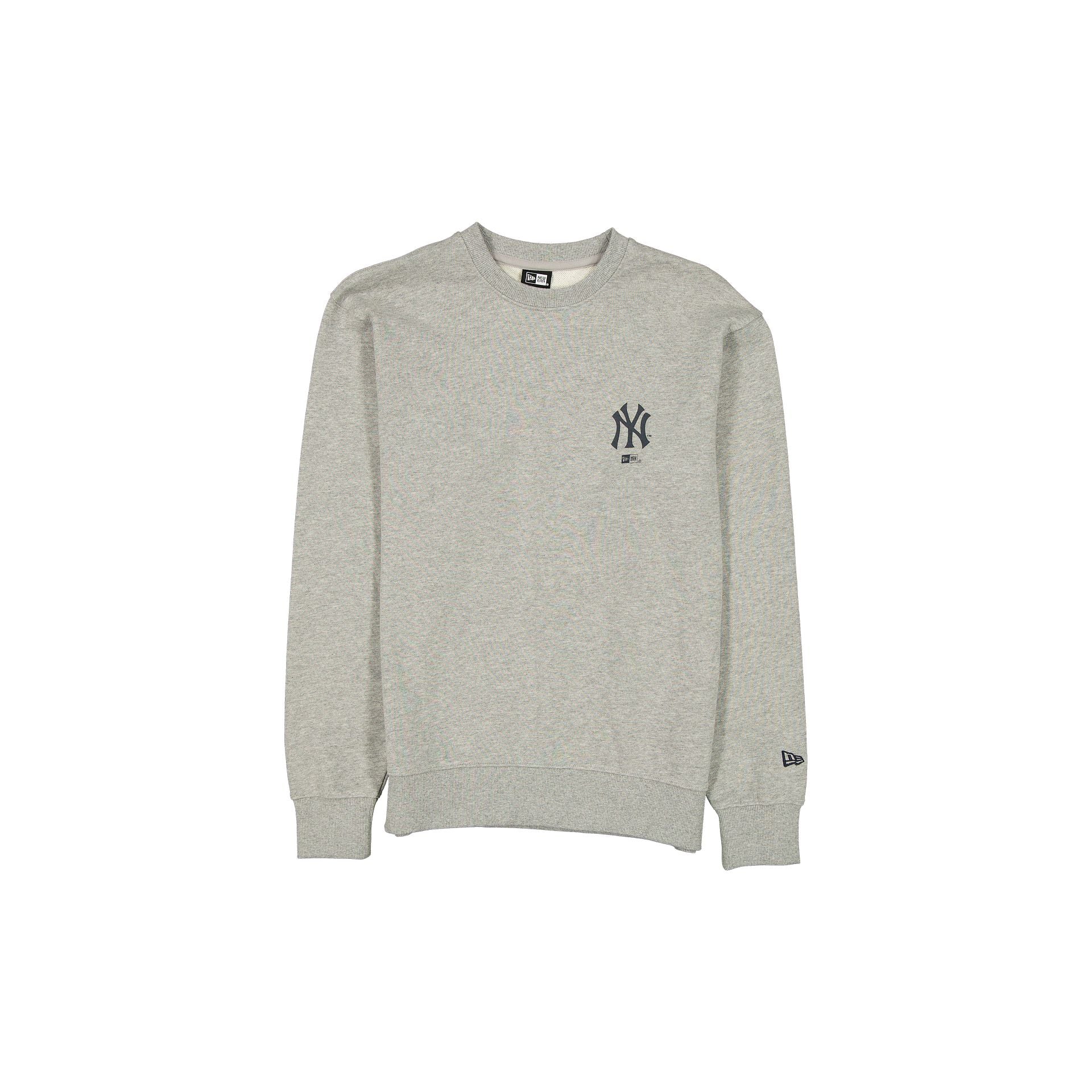 Alternative view of New York Yankees Relaxed Heather Gray Crewneck
