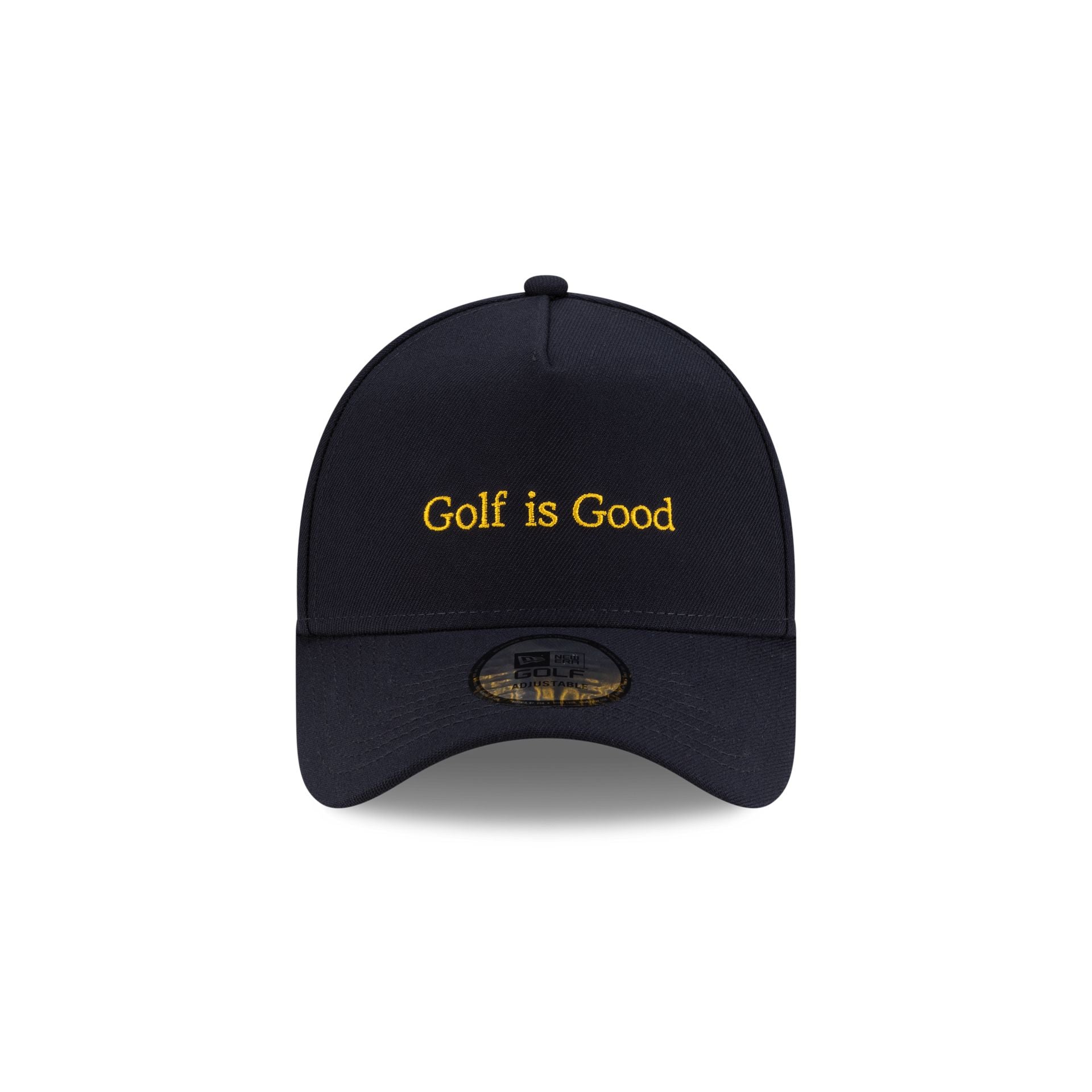 Alternative view of New Era Cap Golf Is Good Navy 9Forty A-Frame Snapback Hat