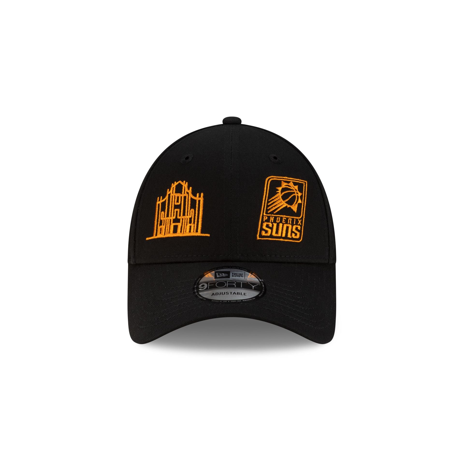 Alternative view of Phoenix Suns China Games Black 9Forty Adjustable Hat