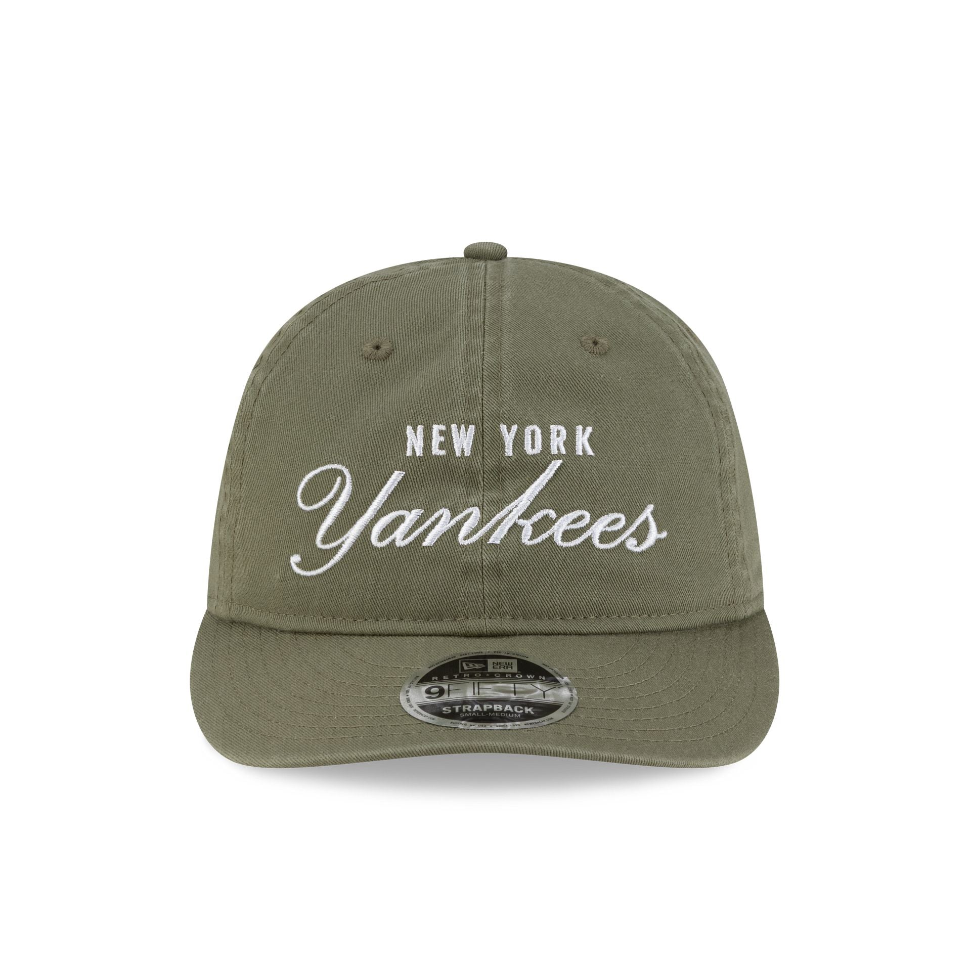 Alternative view of Thisisneverthat® X New York Yankees Retro Crown 9Fifty Adjustable Olive Hat