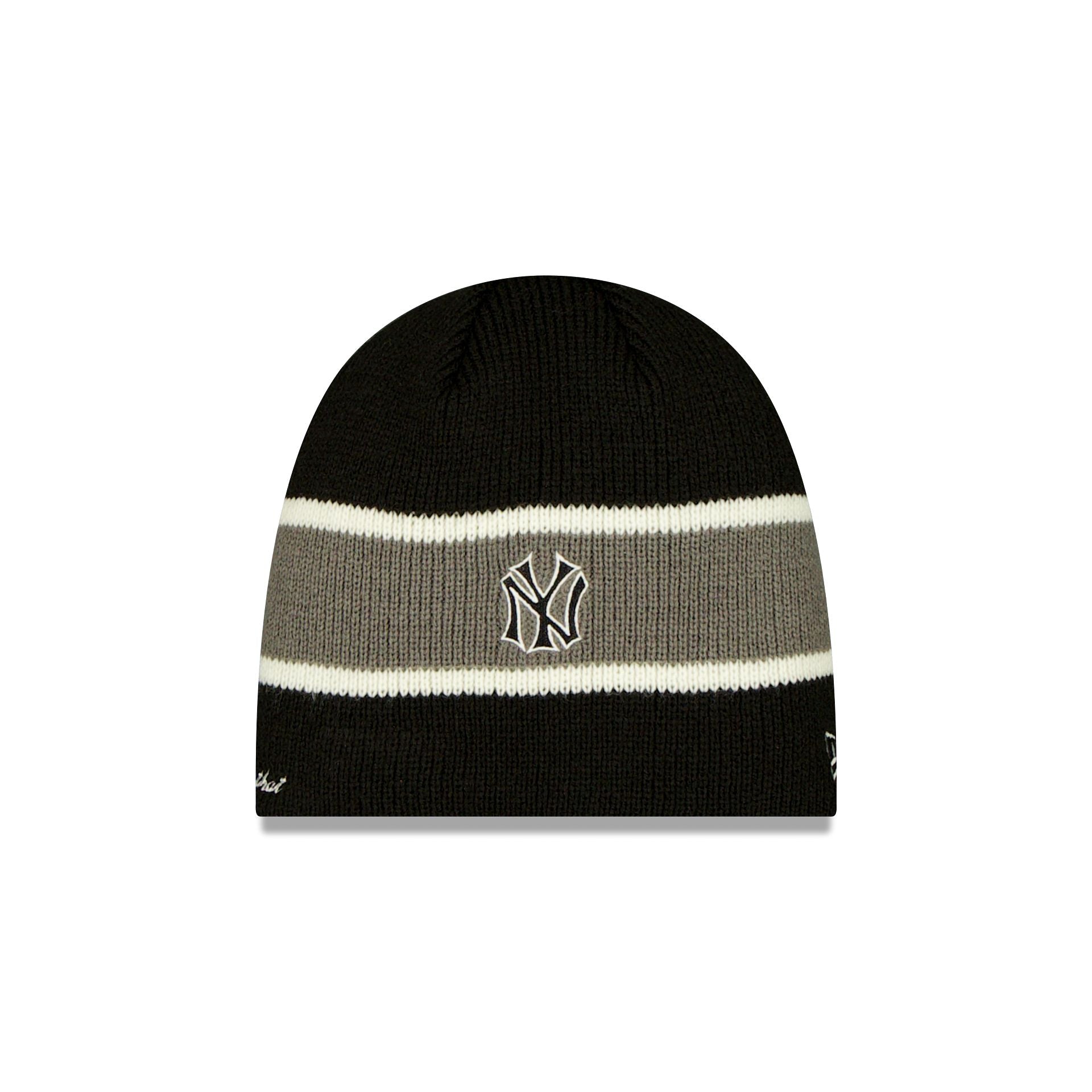 Thisisneverthat® X New York Yankees Skull Knit Black Hat