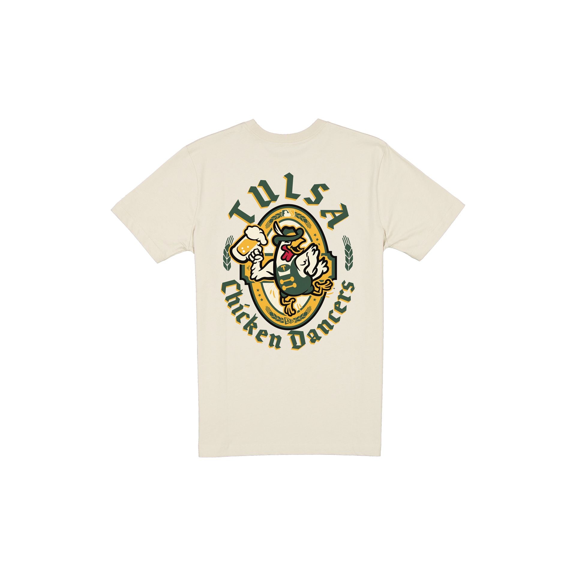 Alternative view of Tulsa Drillers Oktoberfest White T-Shirt