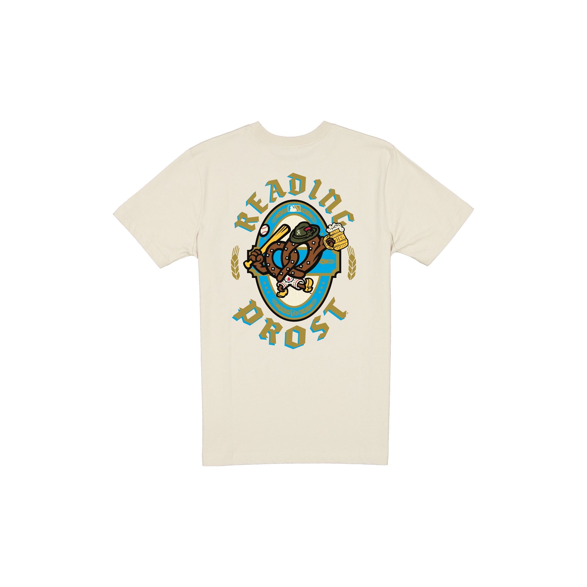 Alternative view of Reading Fightin Phils Oktoberfest White T-Shirt