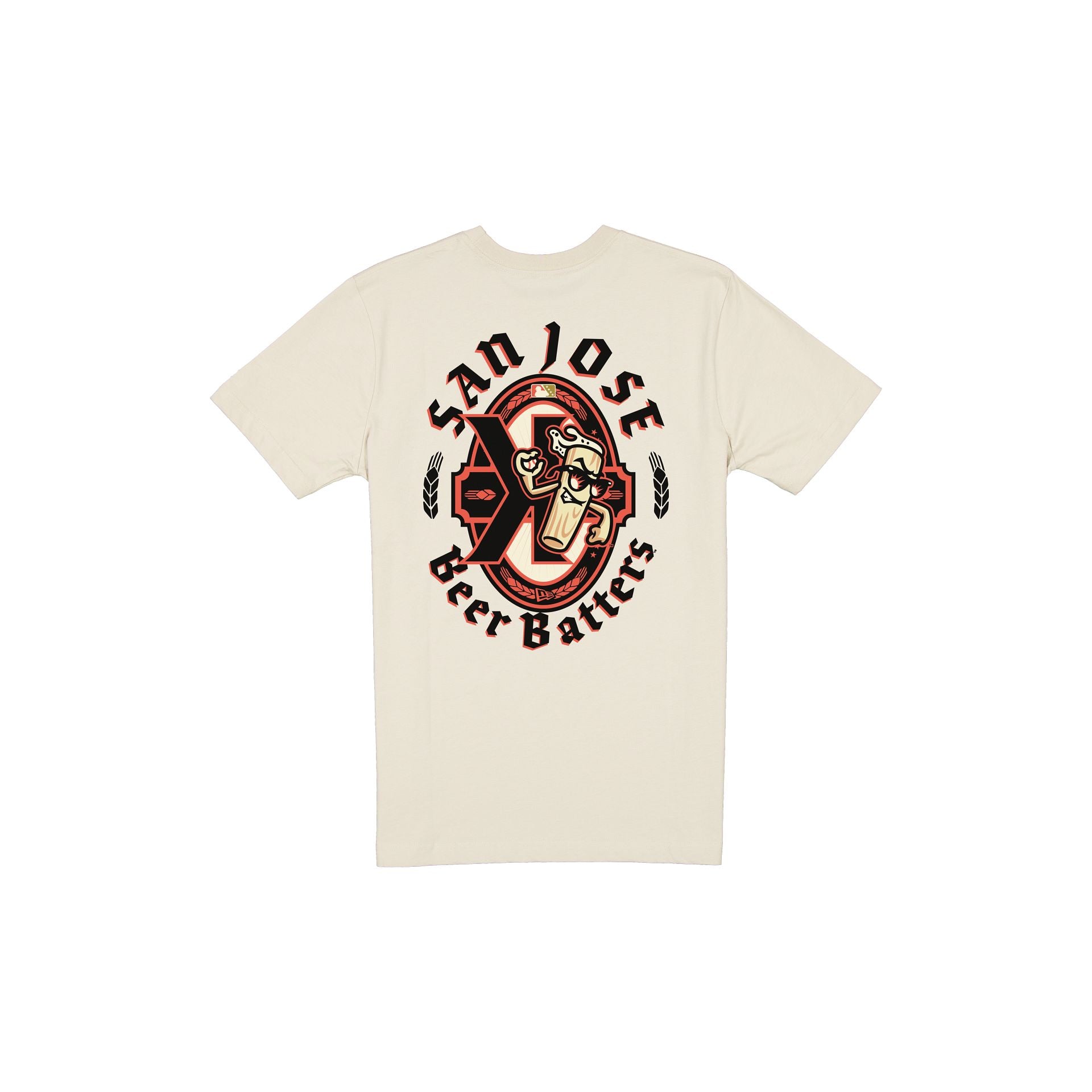 Alternative view of San Jose Giants Oktoberfest White T-Shirt