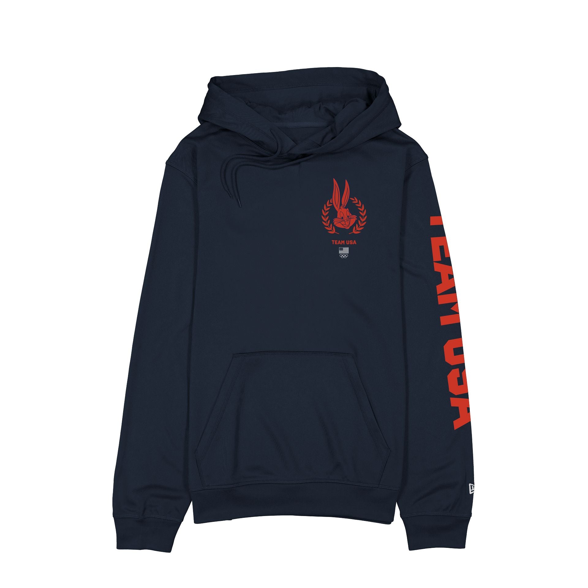 Team Usa Winter Olympics Looney Tunes Navy Hoodie