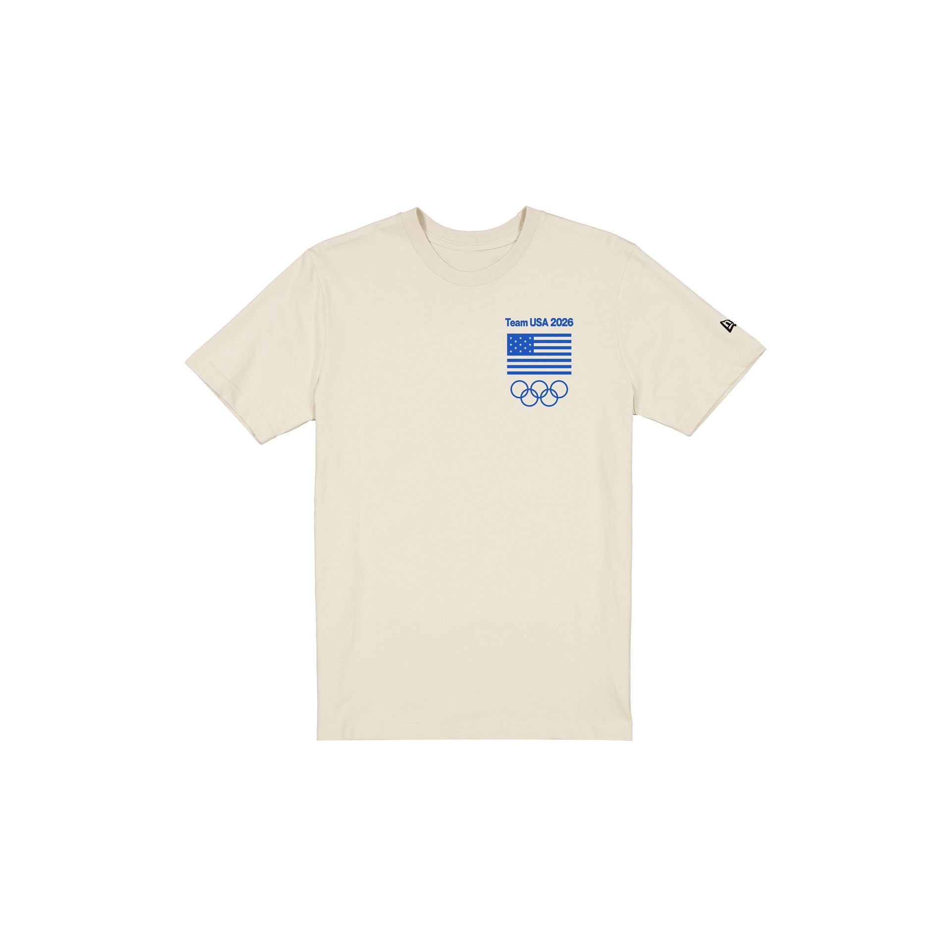Team Usa Winter Olympics Looney Tunes Chrome White T-Shirt