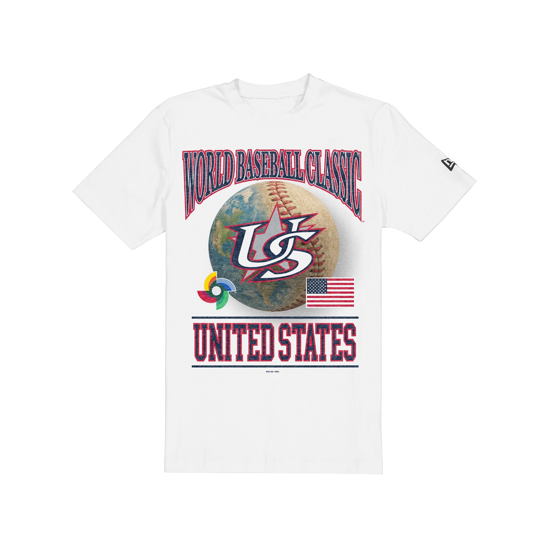 Usa 2026 World Baseball Classic White T-Shirt