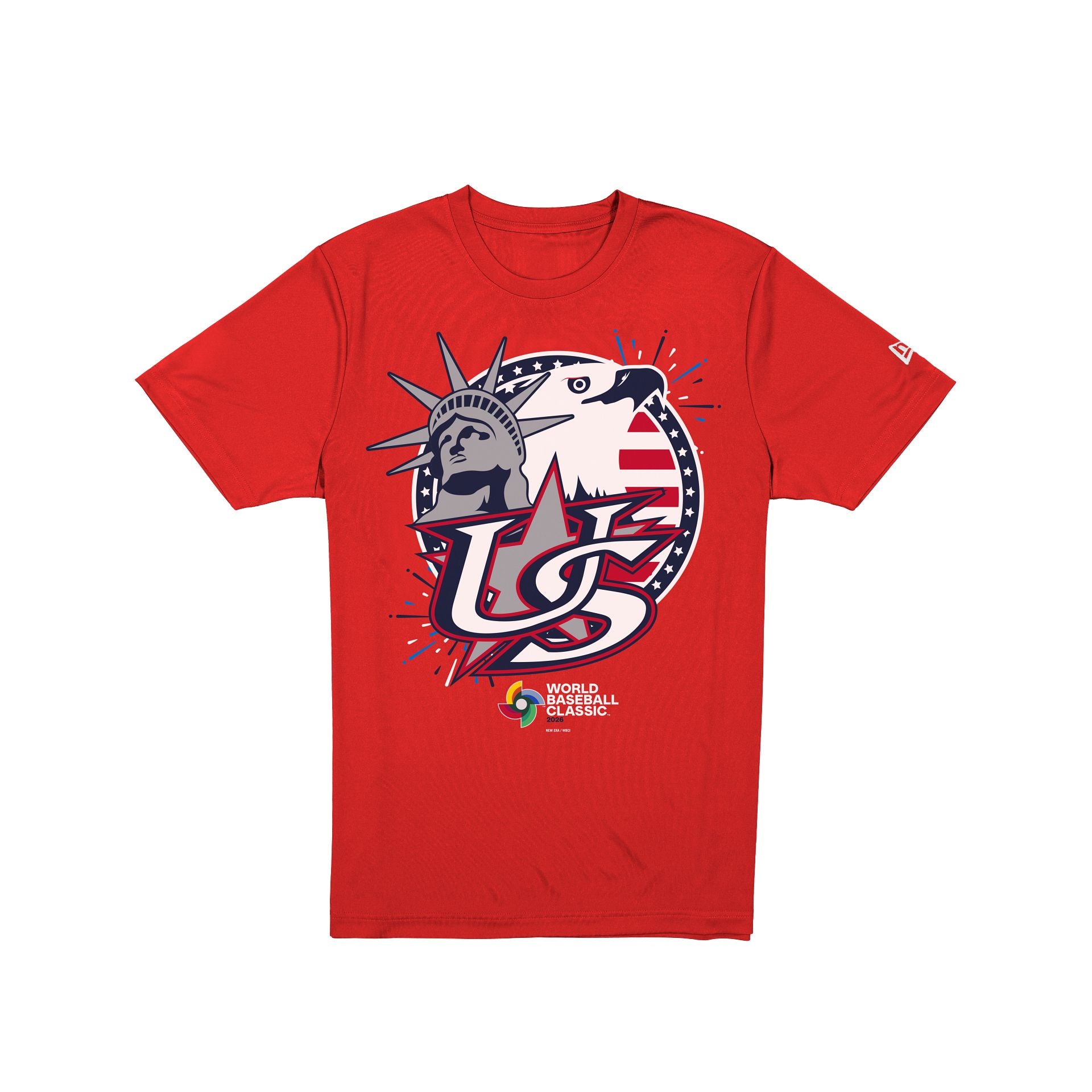 Usa 2026 World Baseball Classic Scarlet T-Shirt