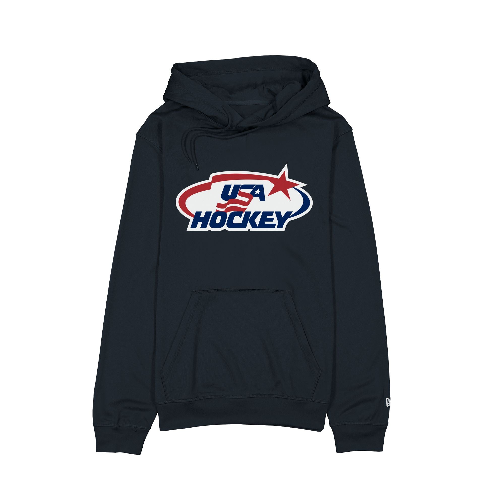 Usa Hockey Player Navy Hoodie
