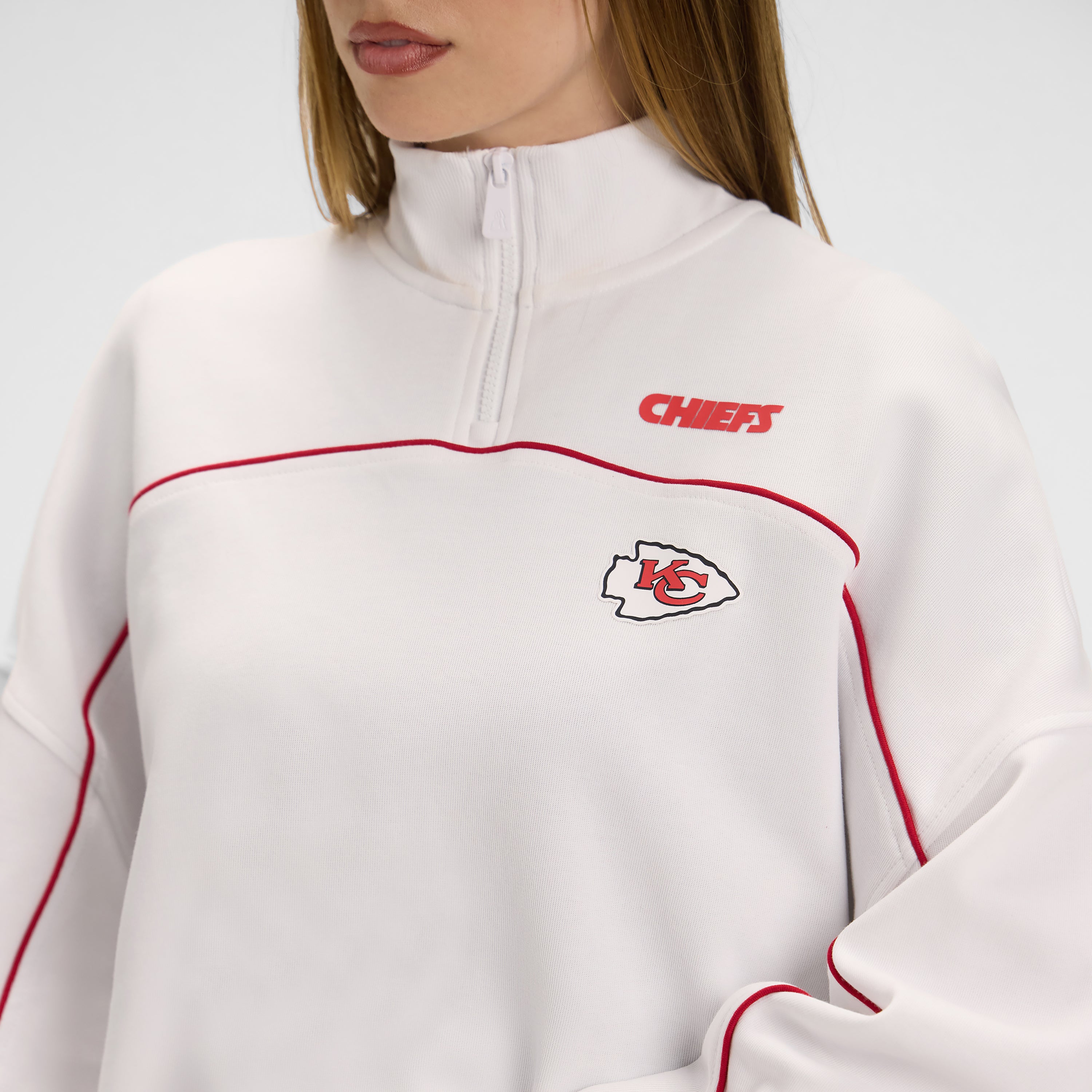 Alternative view of Philadelphia Eagles 2025 Functional Fandom Women's Quarter Zip