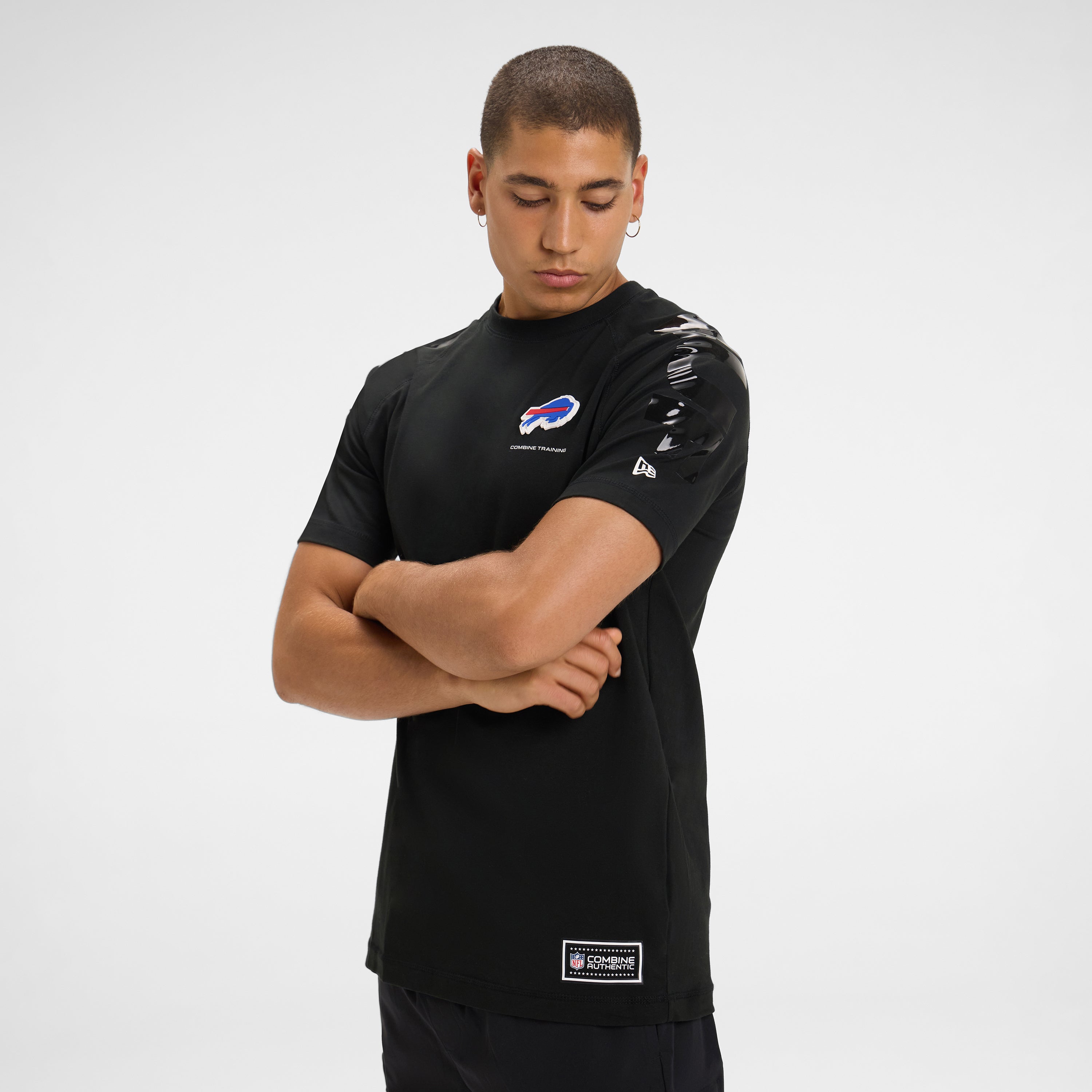 Alternative view of Philadelphia Eagles 2025 Functional Fandom Black Short Sleeve T-Shirt