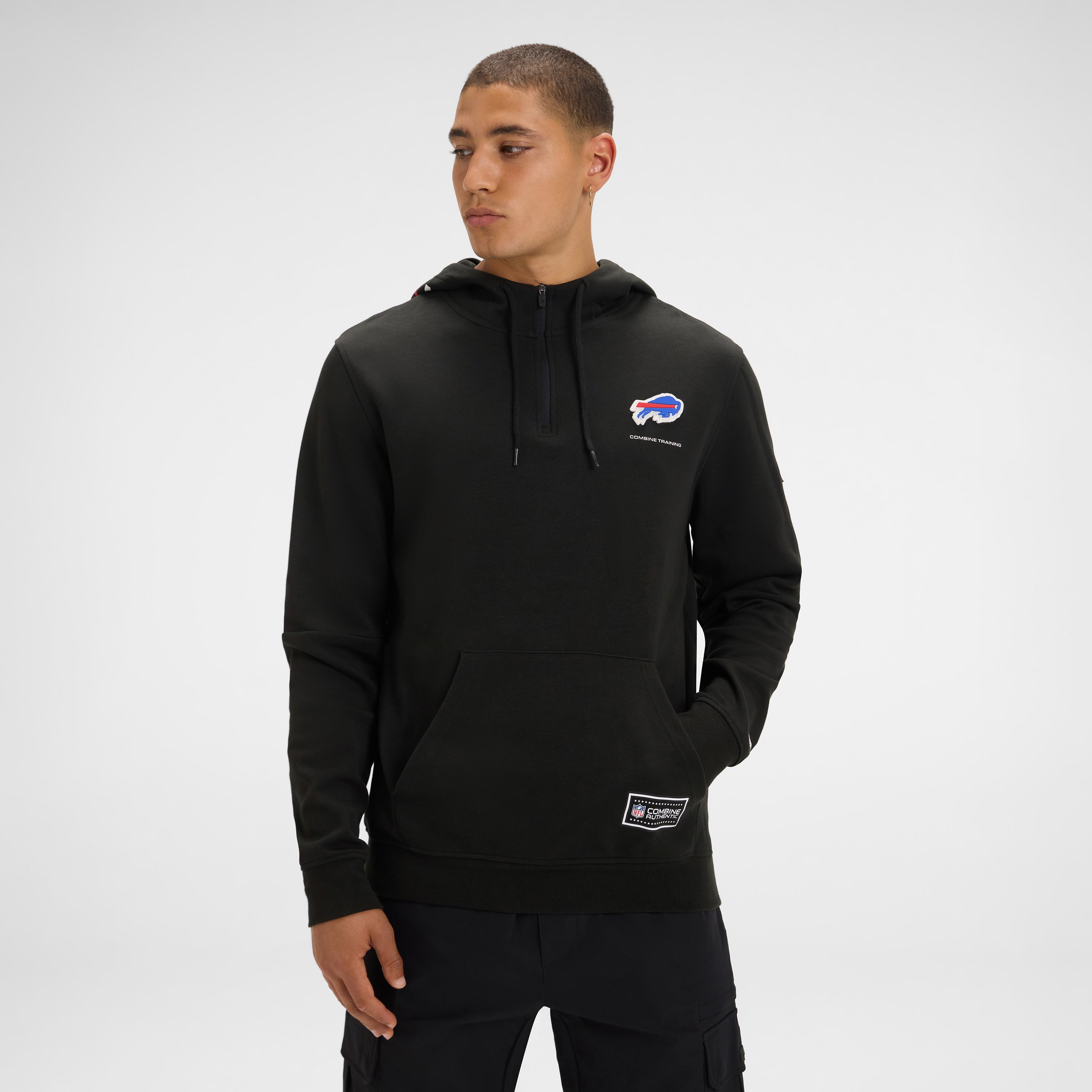 Alternative view of Philadelphia Eagles 2025 Functional Fandom Black Hoodie