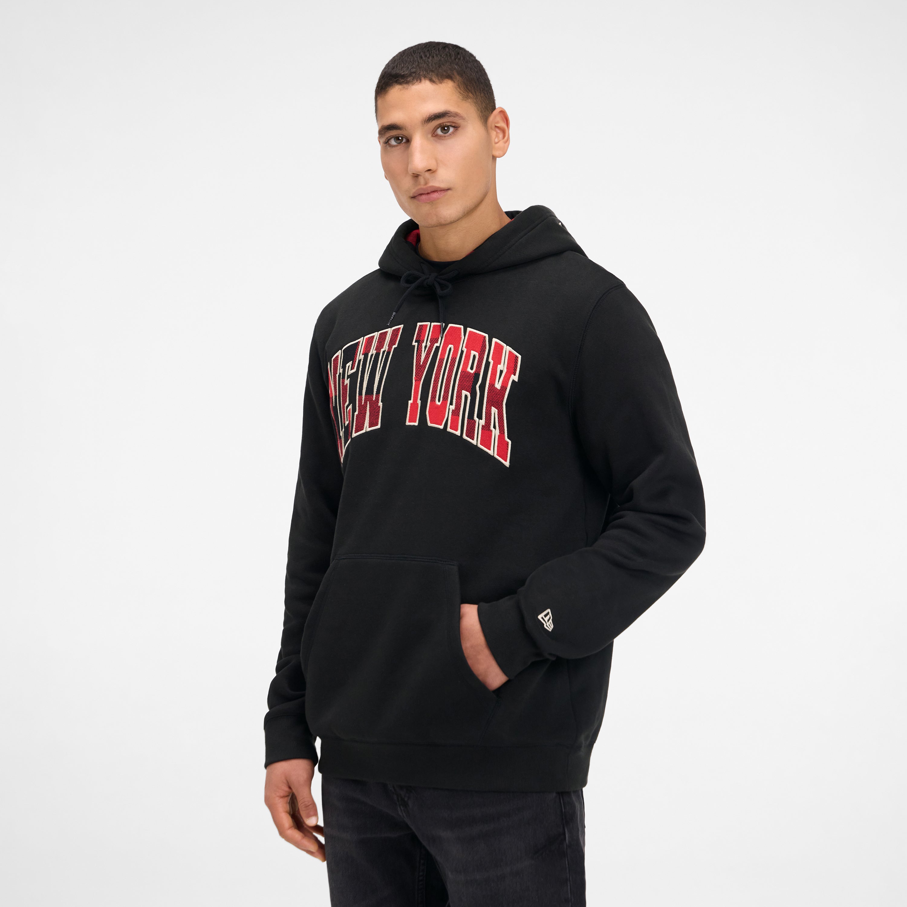 Alternative view of Philadelphia Flyers Evergreen Check Hoodie