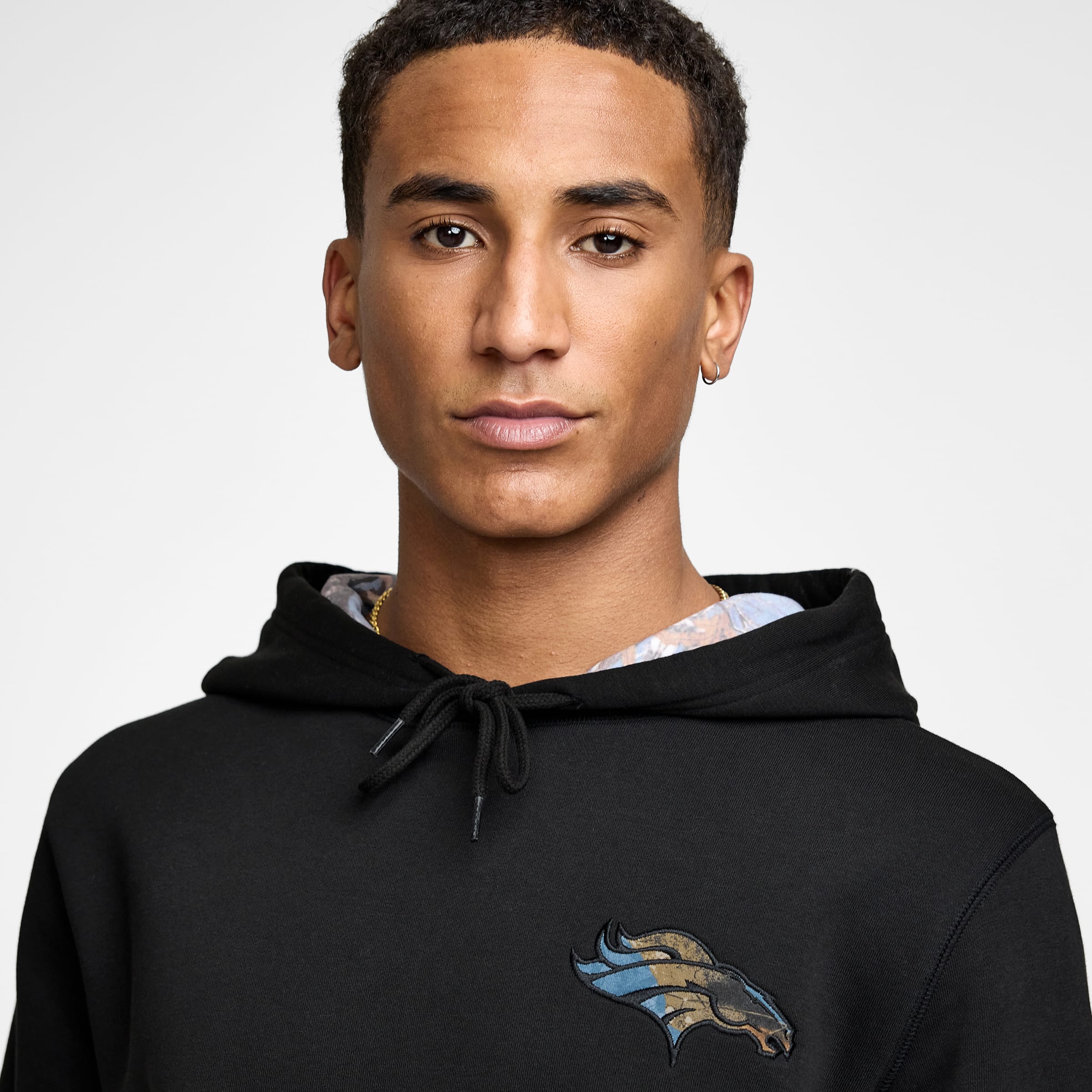 Alternative view of Minnesota Vikings Black Realtree Hoodie