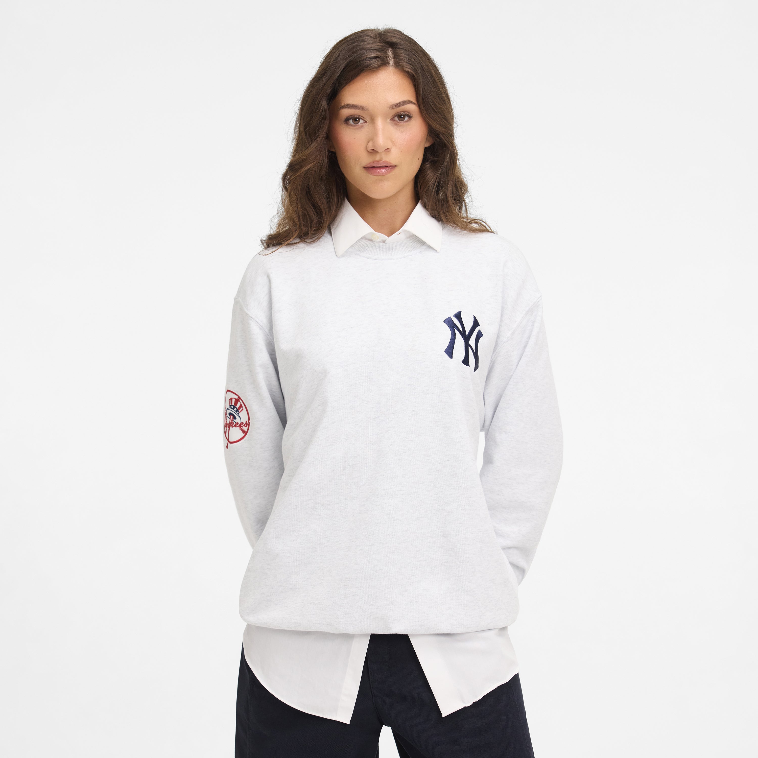 Alternative view of Boston Red Sox Navy Crewneck