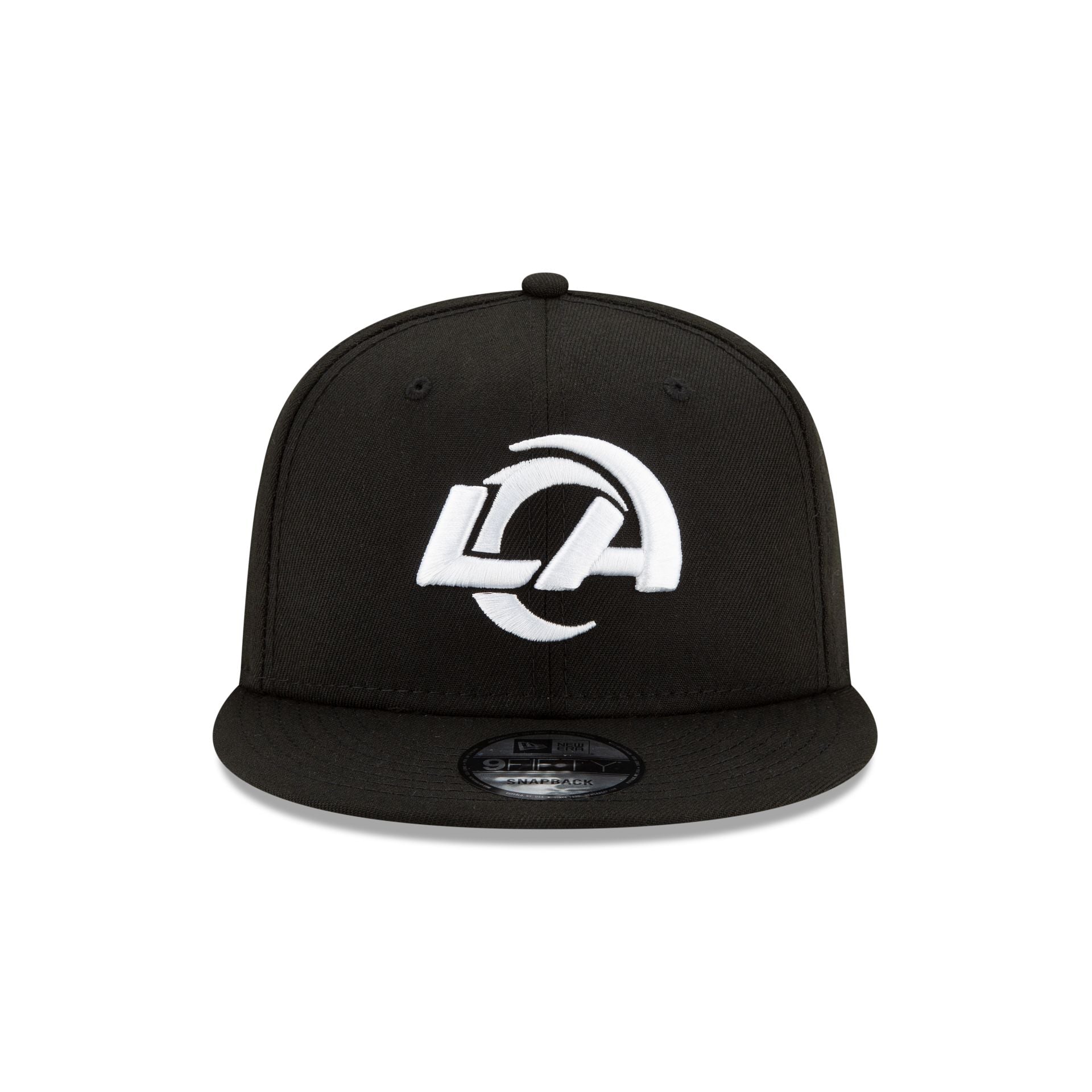 Alternative view of Los Angeles Rams Basic Black & White 9Fifty Snapback