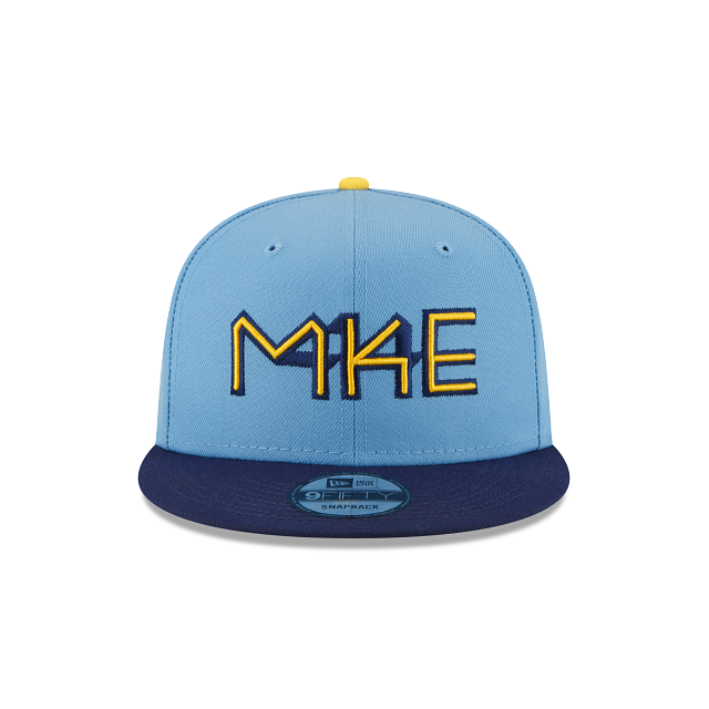 Alternative view of Milwaukee Brewers City Connect 9Fifty Snapback Hat