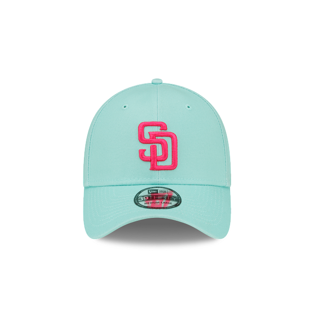Alternative view of San Diego Padres City Connect 39Thirty Stretch Fit Hat