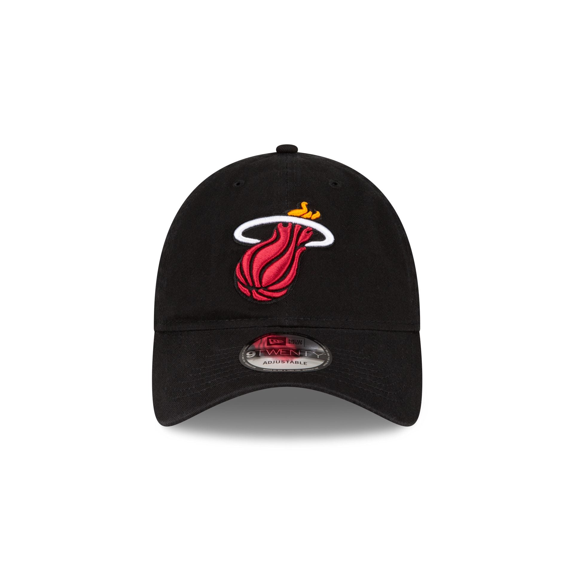 Alternative view of Miami Heat Core Classic Black 9Twenty Adjustable Hat