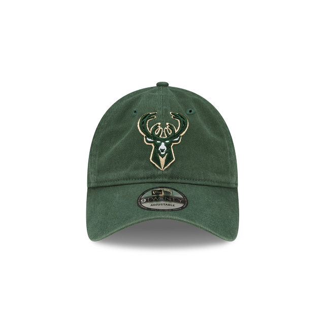 Alternative view of Milwaukee Bucks Core Classic 9Twenty Adjustable Hat