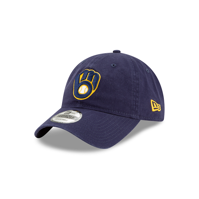 Milwaukee Brewers Core Classic Blue 9Twenty Adjustable Hat