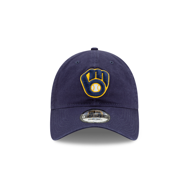 Alternative view of Milwaukee Brewers Core Classic Blue 9Twenty Adjustable Hat