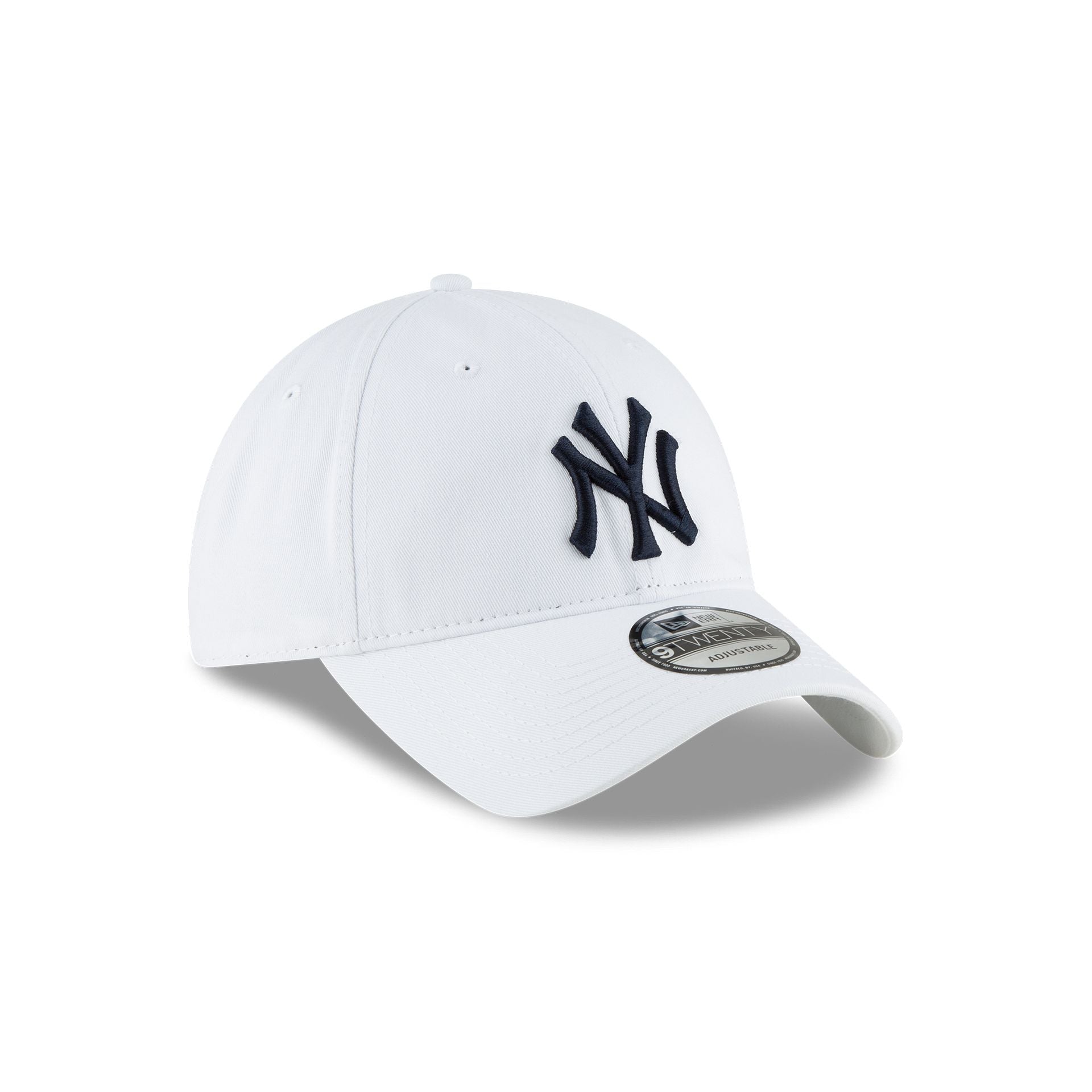 New York Yankees Core Classic White 9Twenty Adjustable Hat - Image 3