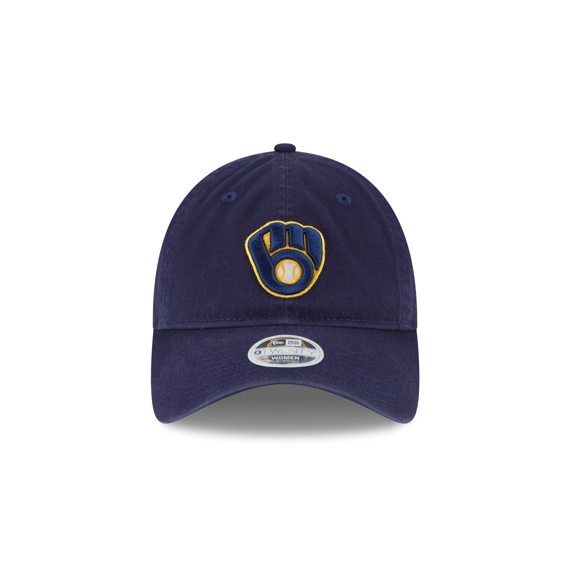 Alternative view of Milwaukee Brewers Women's Core Classic Navy 9Twenty Adjustable Hat