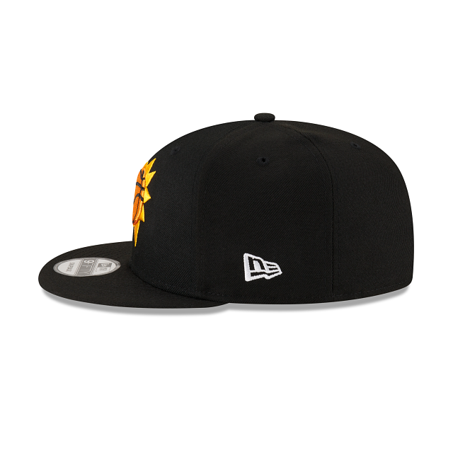 Phoenix Suns Basic Black 9Fifty Snapback Hat - Image 4